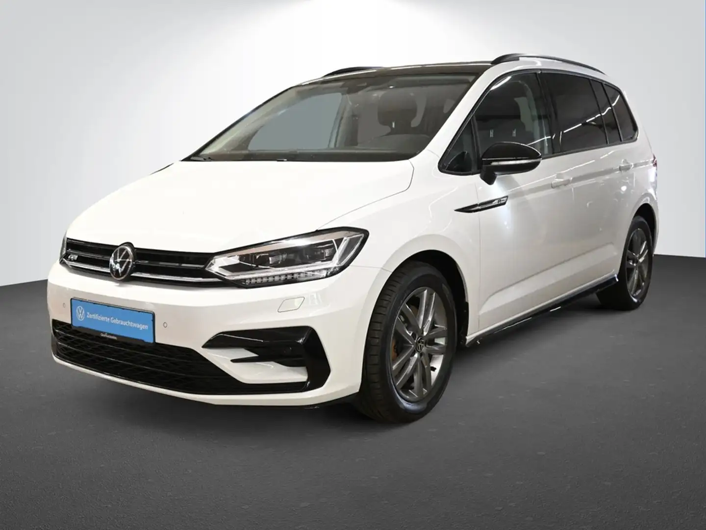 Volkswagen Touran 2.0 TDI Automatik Highline R-Line IQ Drive PDC ... Weiß - 1