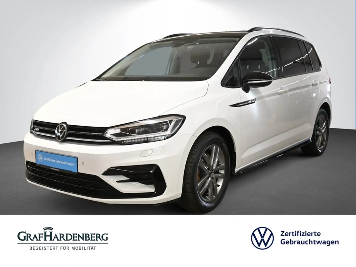 Volkswagen Touran 2.0 TDI Automatik Highline R-Line IQ Drive PDC ... Weiß - 1
