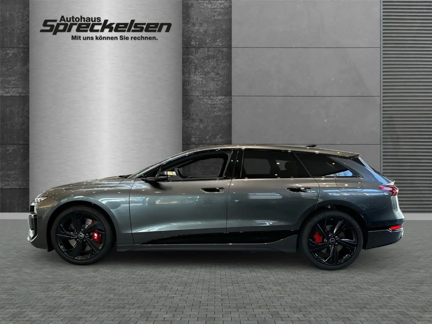 Audi S6 Avant e-tron 370 kW Klima Leder Rückfahrkamera Gris - 2