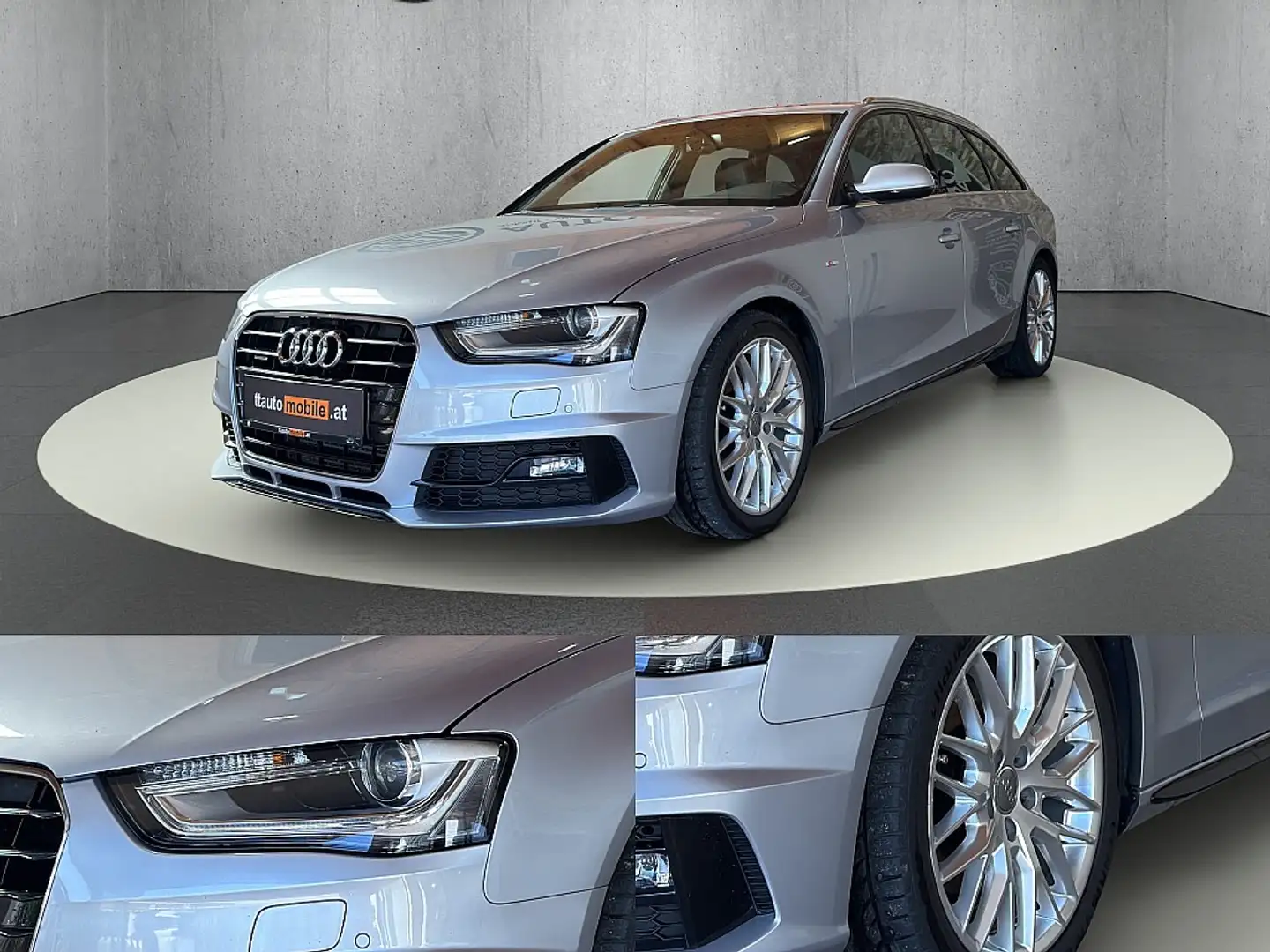 Audi A4 Avant 1,8 TFSI quattro Sport Grau - 2