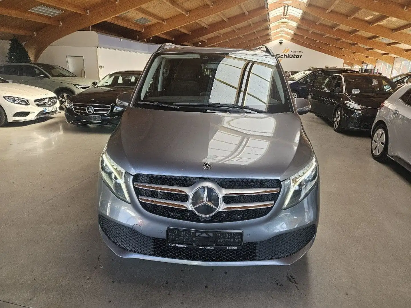 Mercedes-Benz V 300 d Lang 4matic Edition AHK 2,5t+2xSchiebetür Gris - 2