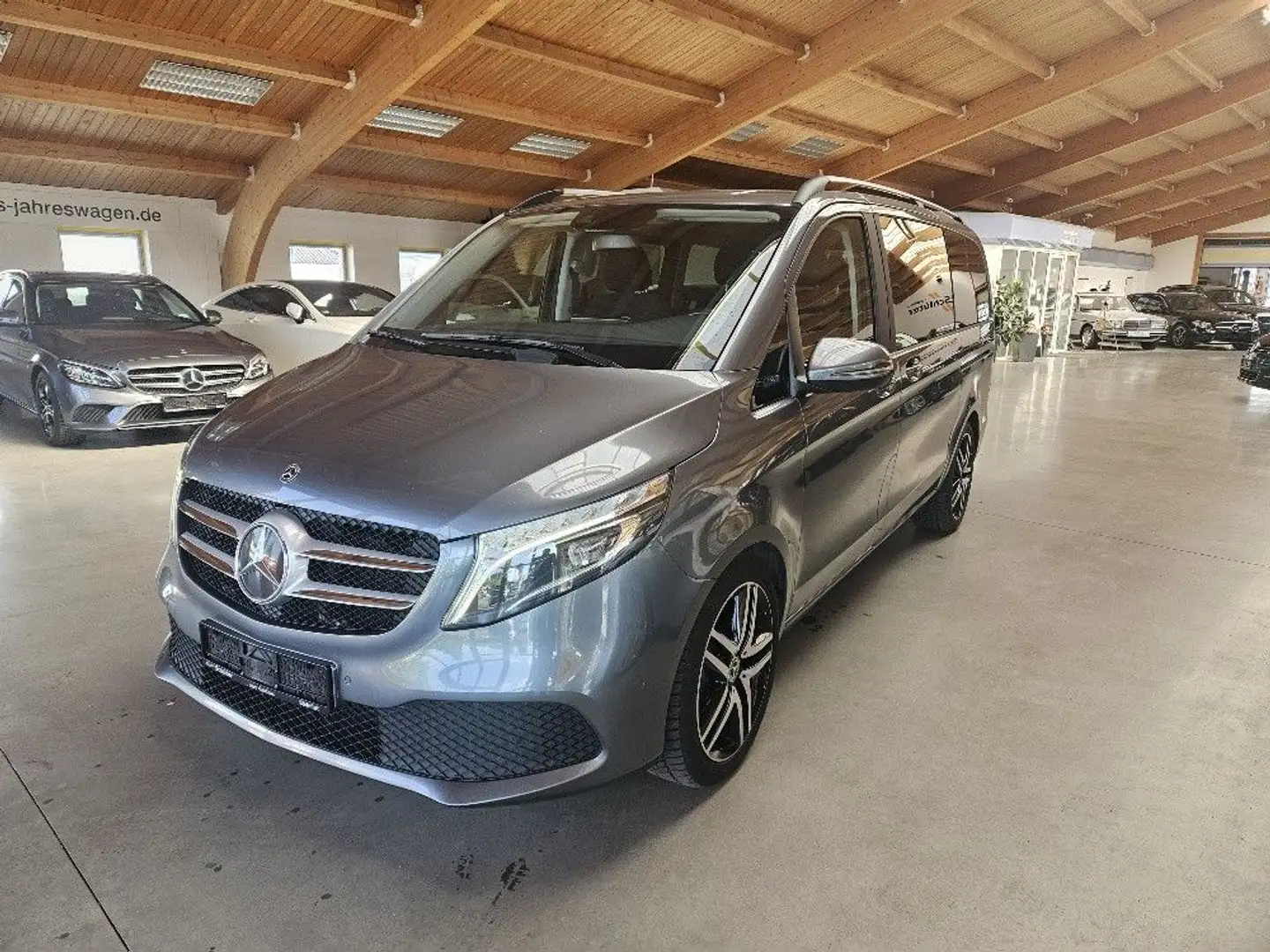 Mercedes-Benz V 300 d Lang 4matic Edition AHK 2,5t+2xSchiebetür Gris - 1