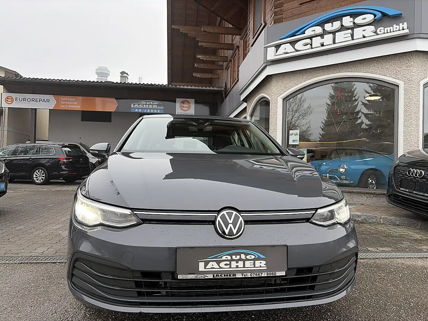 Volkswagen Golf 2,0 TDI Life*LED*ACC*AHK* Gris - 2