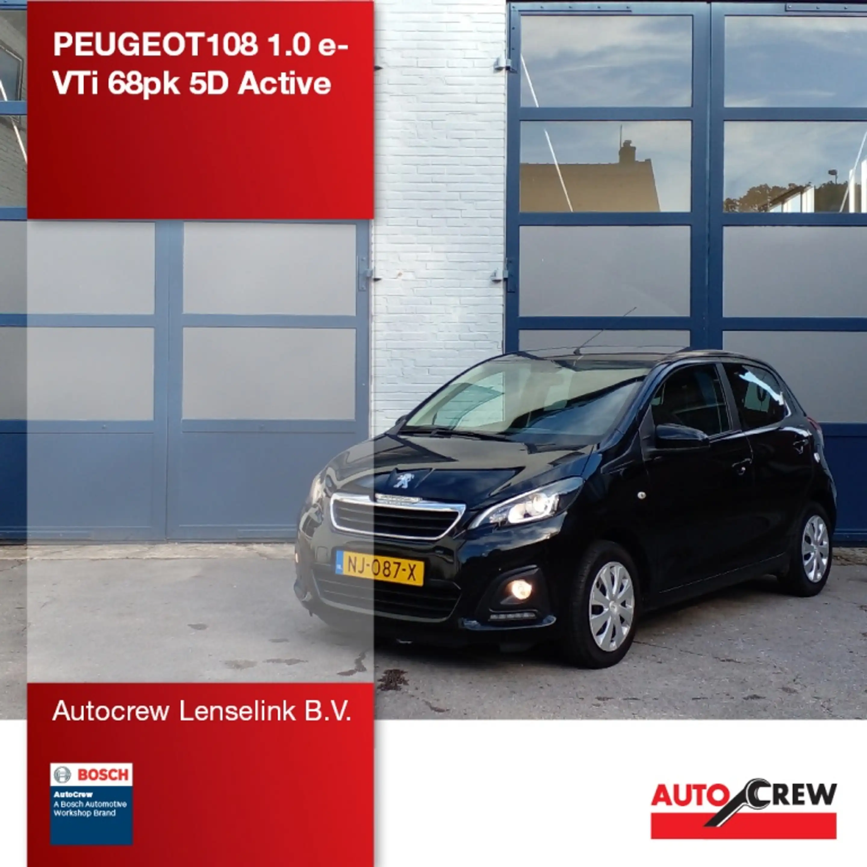Peugeot 108 1.0 e-VTi 68pk 5D Active