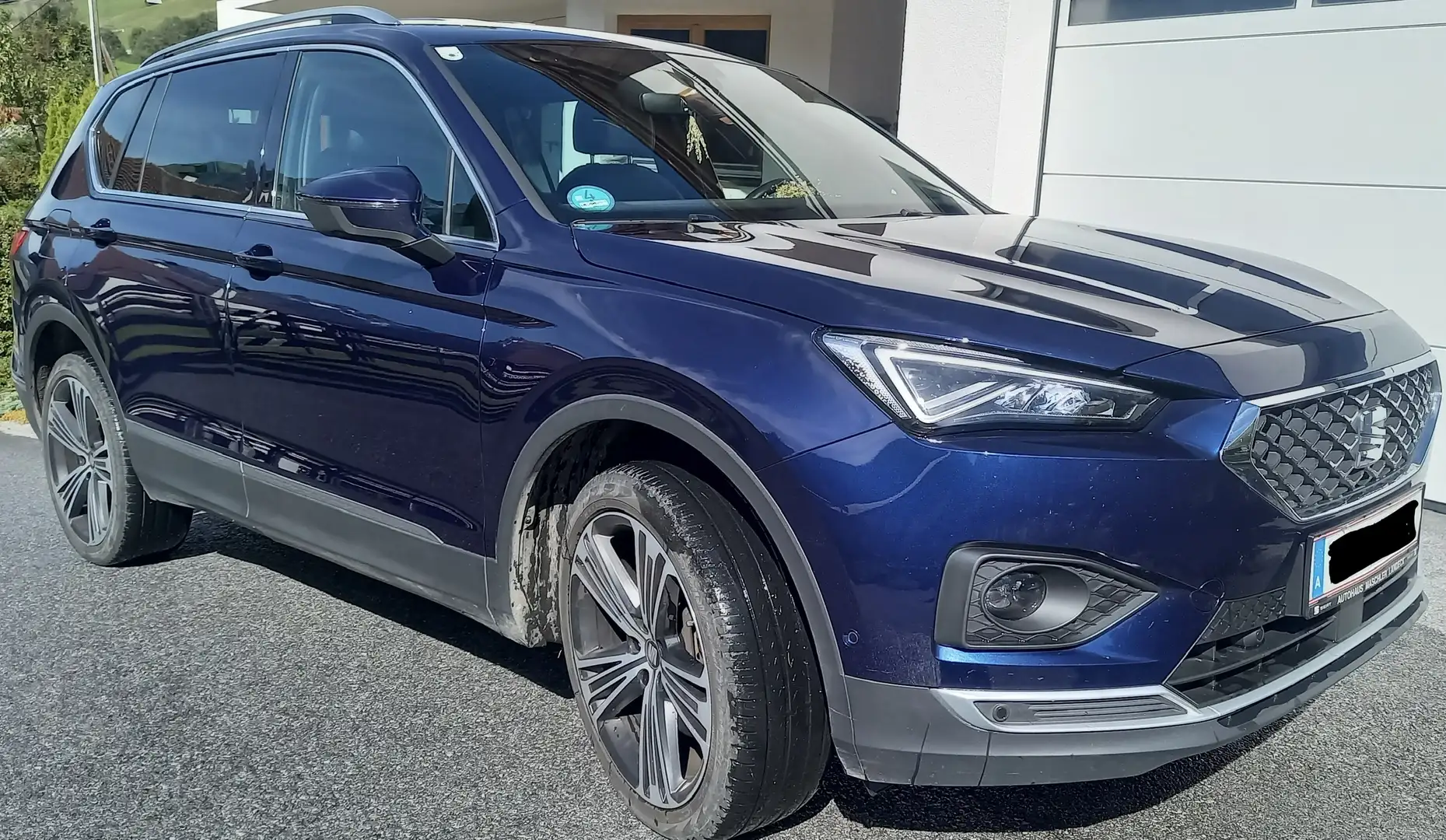 SEAT Tarraco Tarraco 2,0 TDI Xcellence DSG 4Drive Xcellence 7Sitze AHK Blau - 1