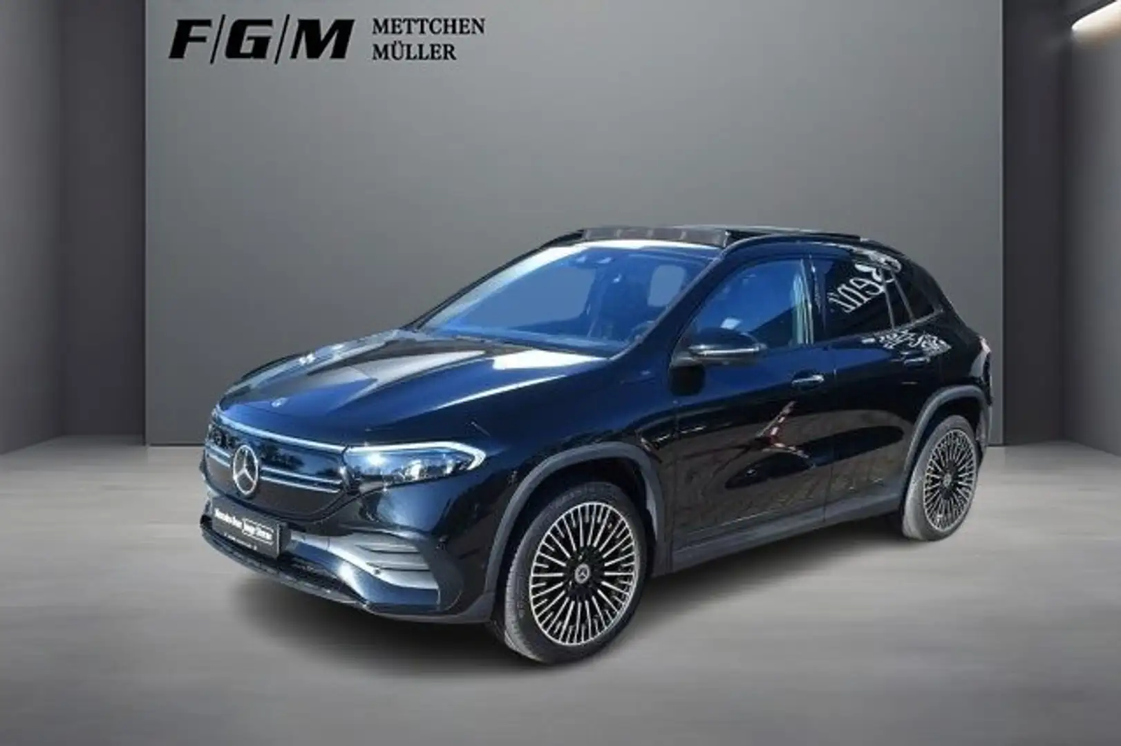 Mercedes-Benz EQA 350 4Matic AMG Line HeadUp|KeyGo|S-Dach|TWA Schwarz - 2