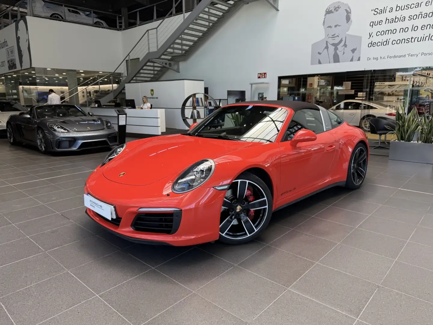 Porsche 991 Targa 4 S PDK Оранжевый - 1