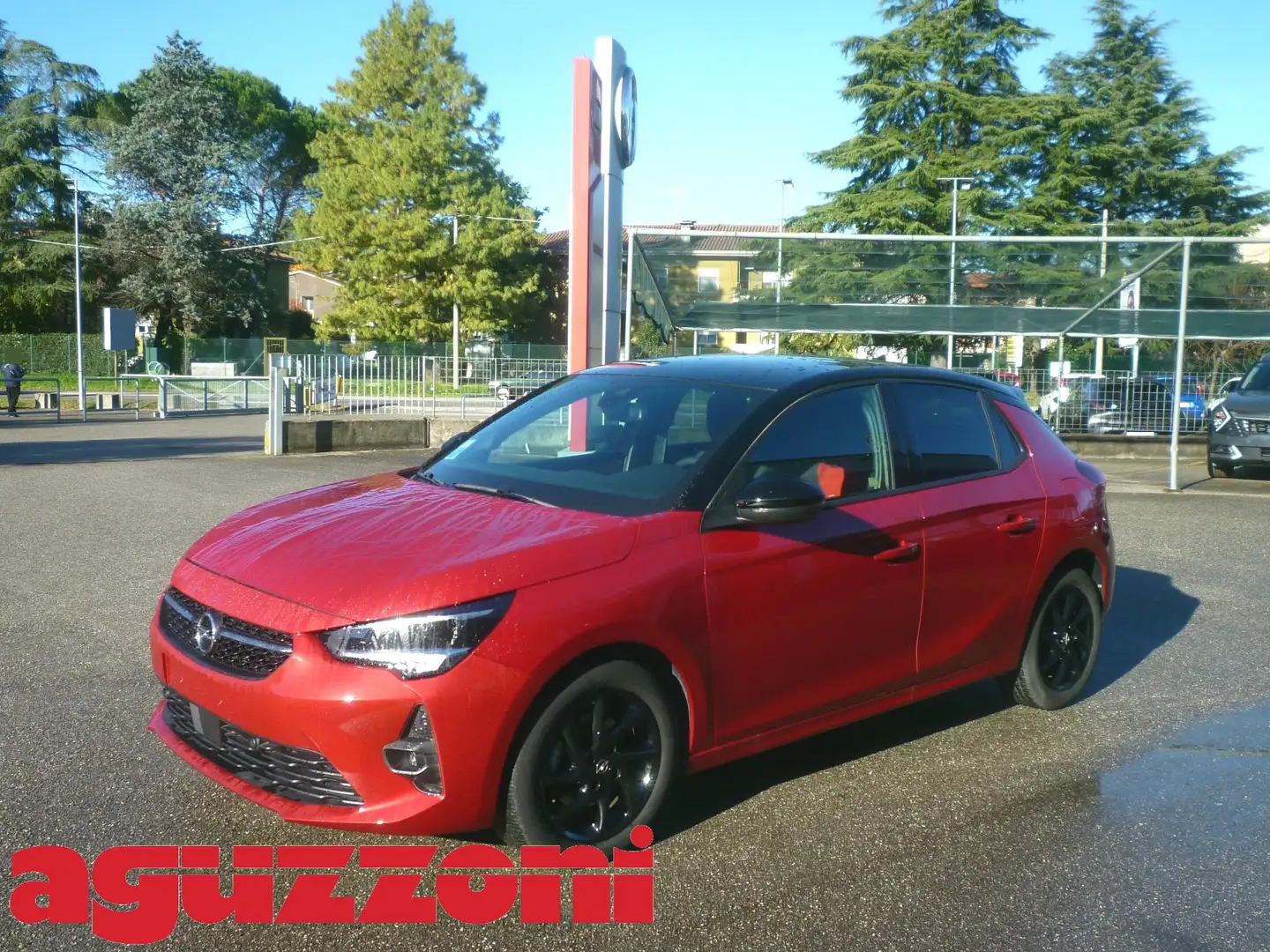 Opel Corsa 1.2 100 CV GS Line Rood - 1