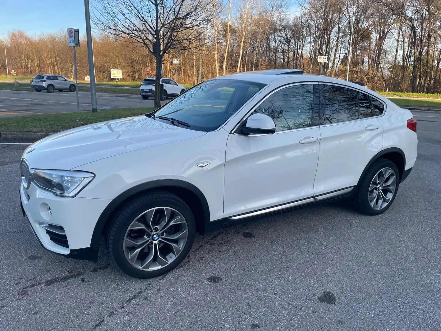 BMW X4 X4 xDrive20d xLine*Gancio traino*Pelle*Navi*Tetto* Bianco - 2