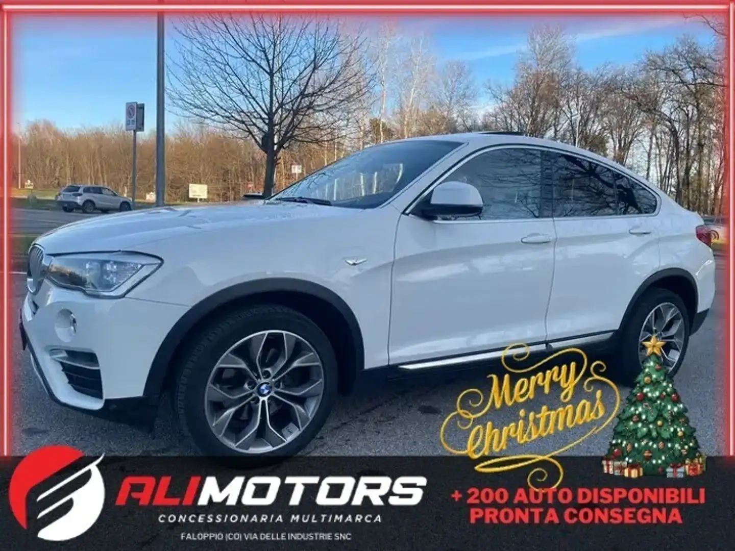 BMW X4 X4 xDrive20d xLine*Gancio traino*Pelle*Navi*Tetto* Bianco - 1