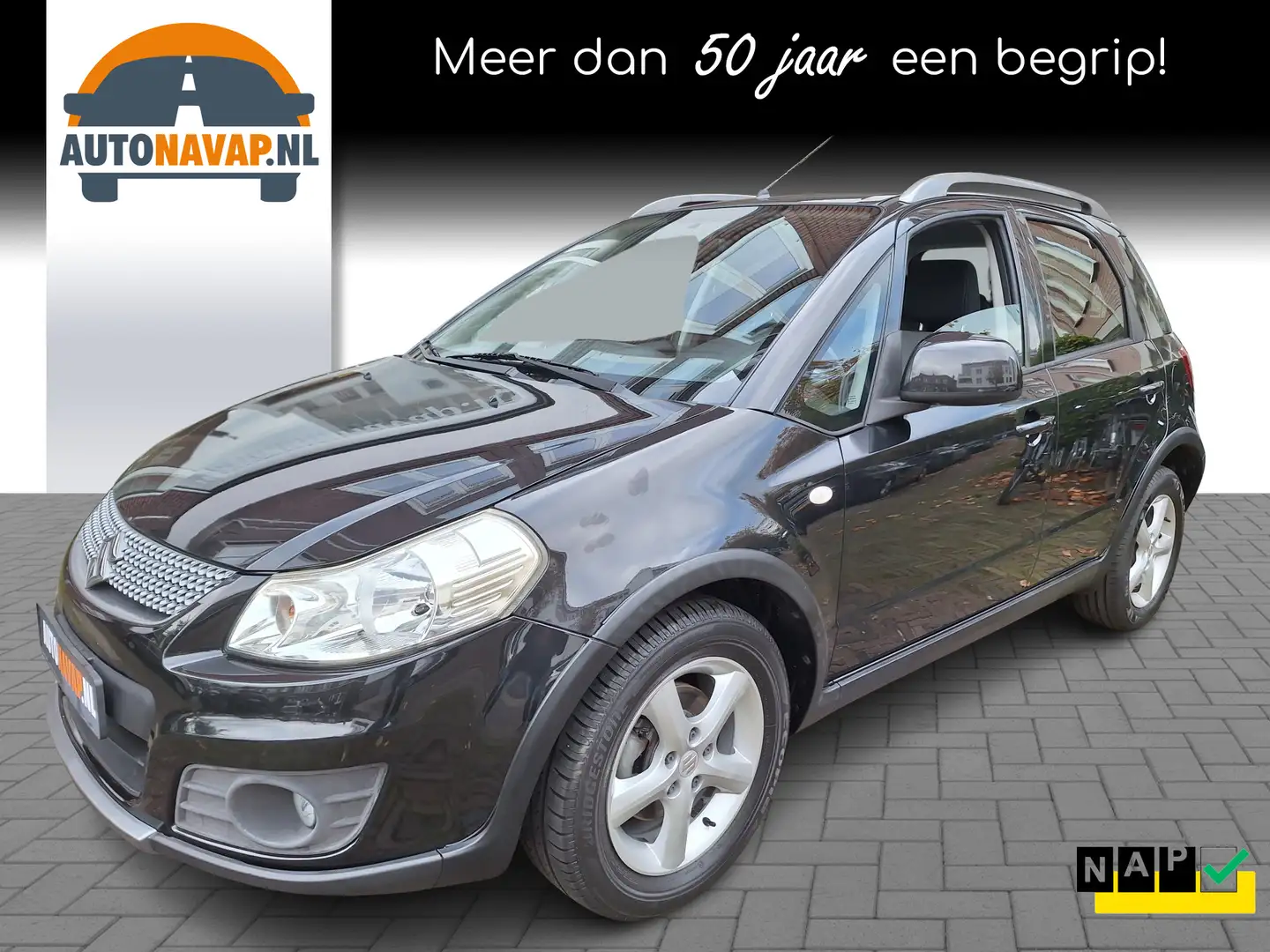 Suzuki SX4 1.6 Limited /88.000 Km/Clima/2e Eig/Garantie Zwart - 1