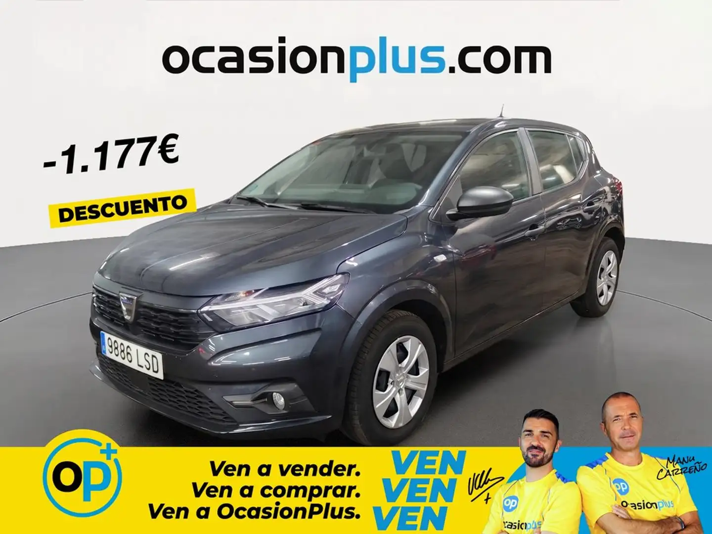 Dacia Sandero ECO-G Essential 74kW Gris - 1