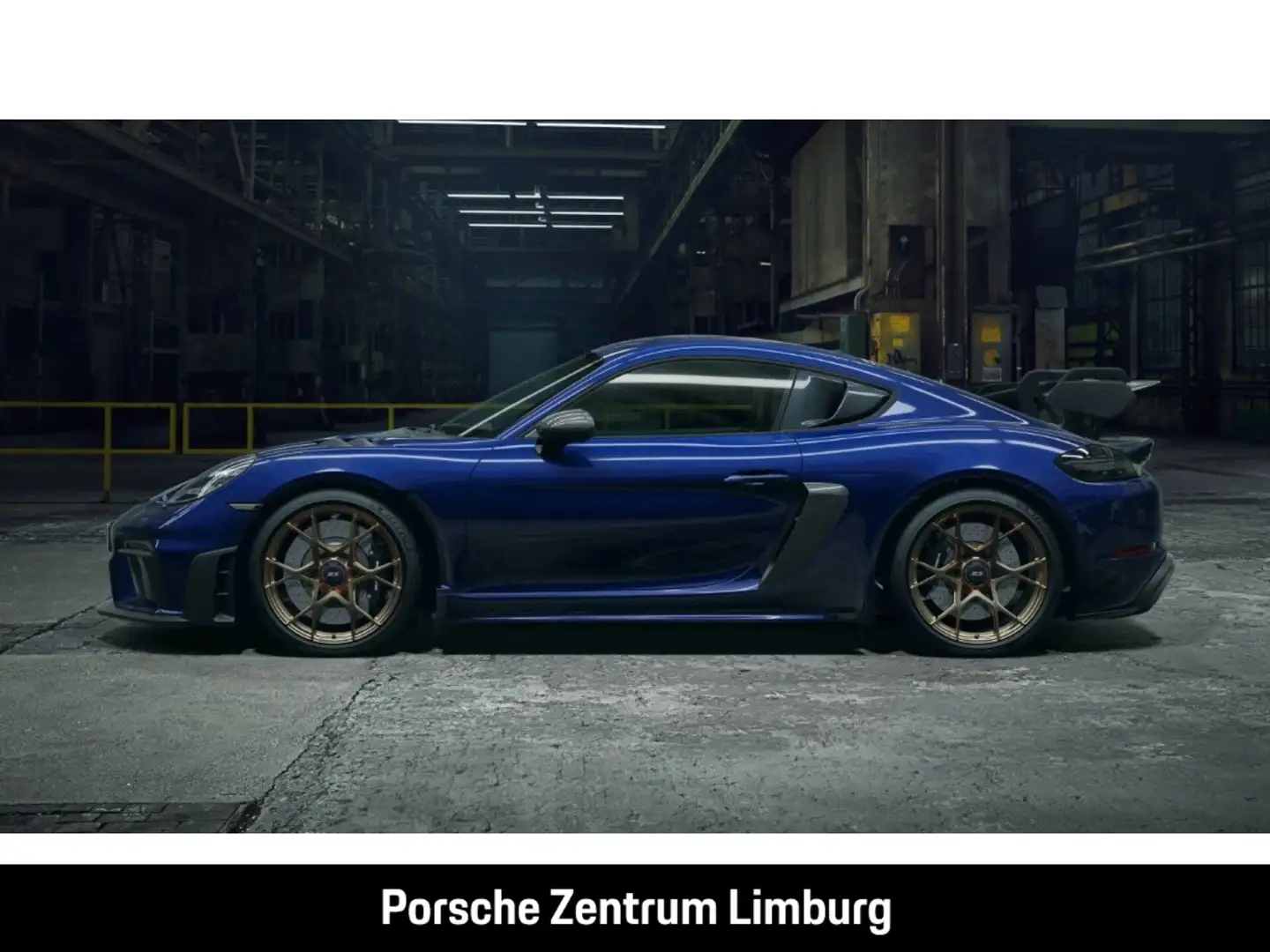 Porsche Cayman 718 GT4 RS Clubsportpaket Weissach-Paket Blau - 2