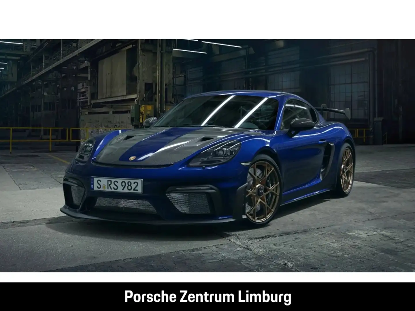 Porsche Cayman 718 GT4 RS Clubsportpaket Weissach-Paket Blau - 1