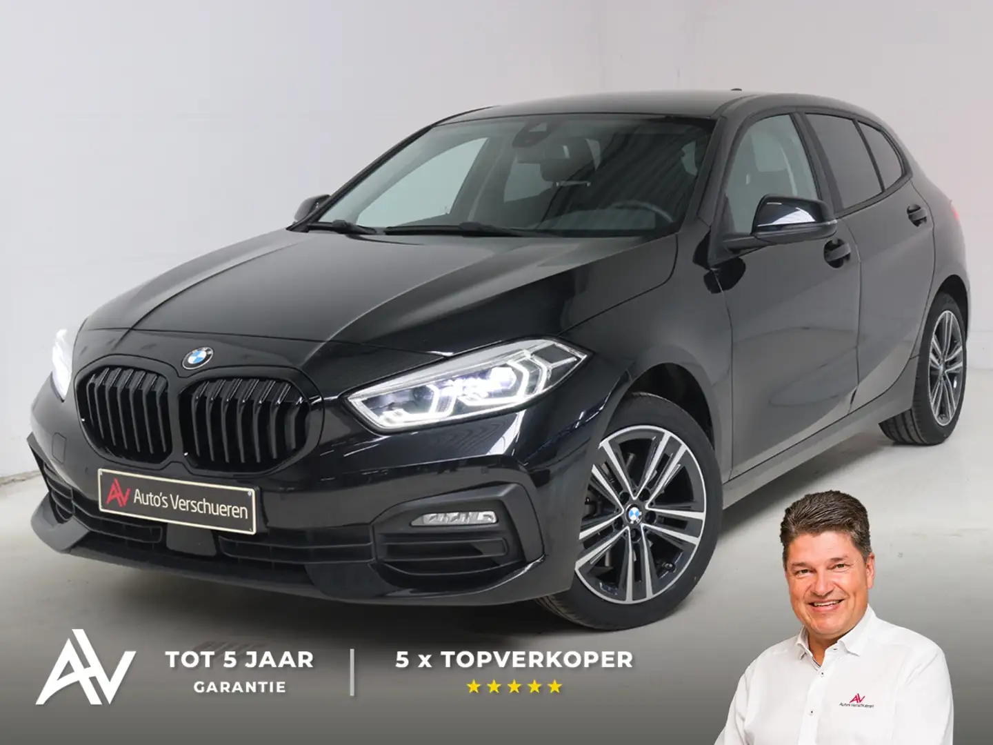 BMW 116 dA ** LED | Navi/Carplay | DAB Zwart - 1
