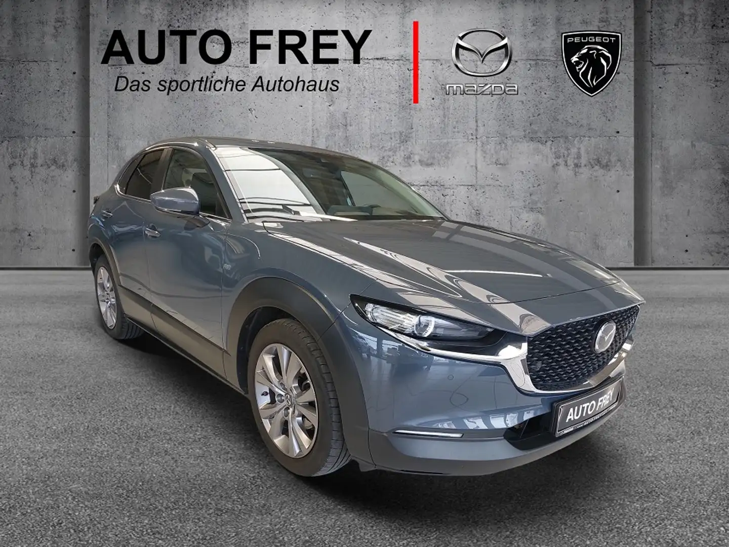 Mazda CX-30 2.0-X 179PS Selection+LEDER+ANHÄNGEVORRICHTUNG+NAV Gris - 1