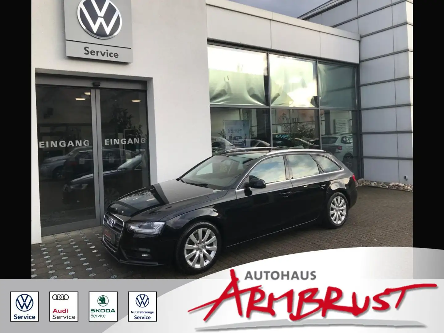 Audi A4 Avant 1.8 FSI 6 Gang Klima Einparkhilfe Schwarz - 1