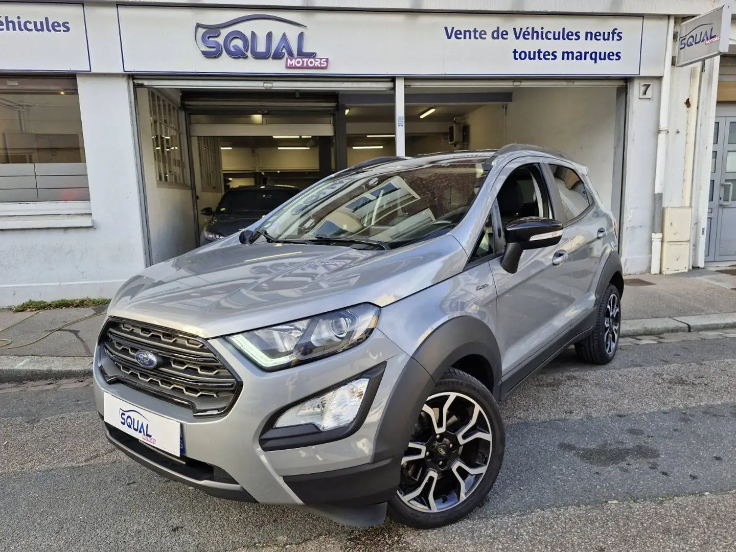 Ford EcoSport 1.0 EcoBoost 125ch Active 6cv Gris - 1