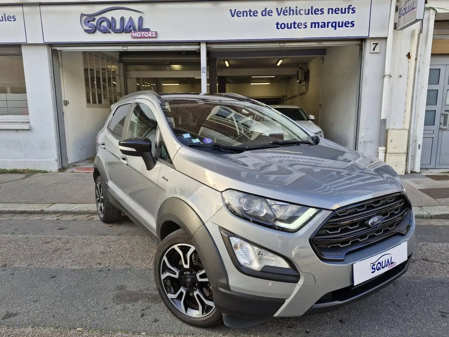 Ford EcoSport 1.0 EcoBoost 125ch Active 6cv Gris - 2