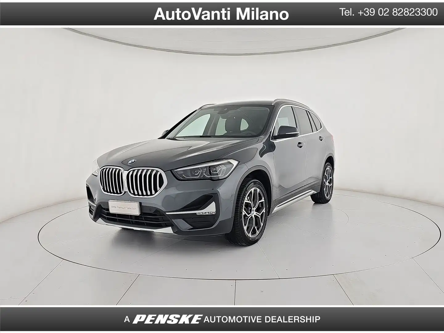 BMW X1 X1 sDrive18d X-Line Gris - 1