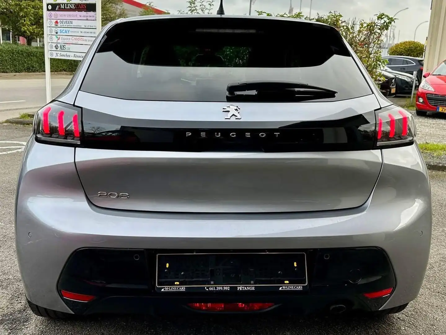 Peugeot 208 208 PureTech 100 Allure Gris - 2