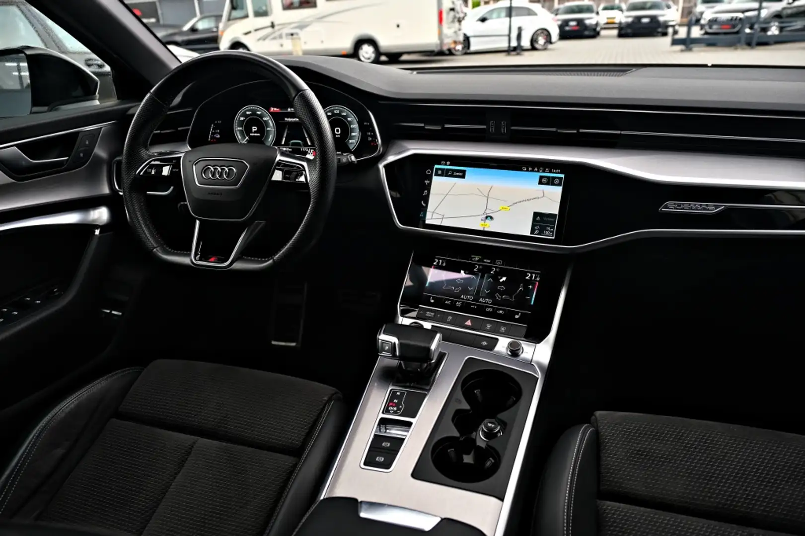 Audi A6 Avant 55 TFSI e q. Comp. S-Line, Pano, Dealer onde Alb - 2