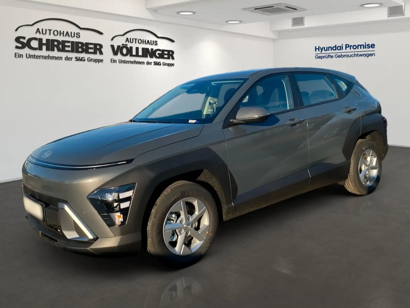 Hyundai KONA Select 1.0 T-GDI (115 PS) 6-MT 2WD Gris - 1