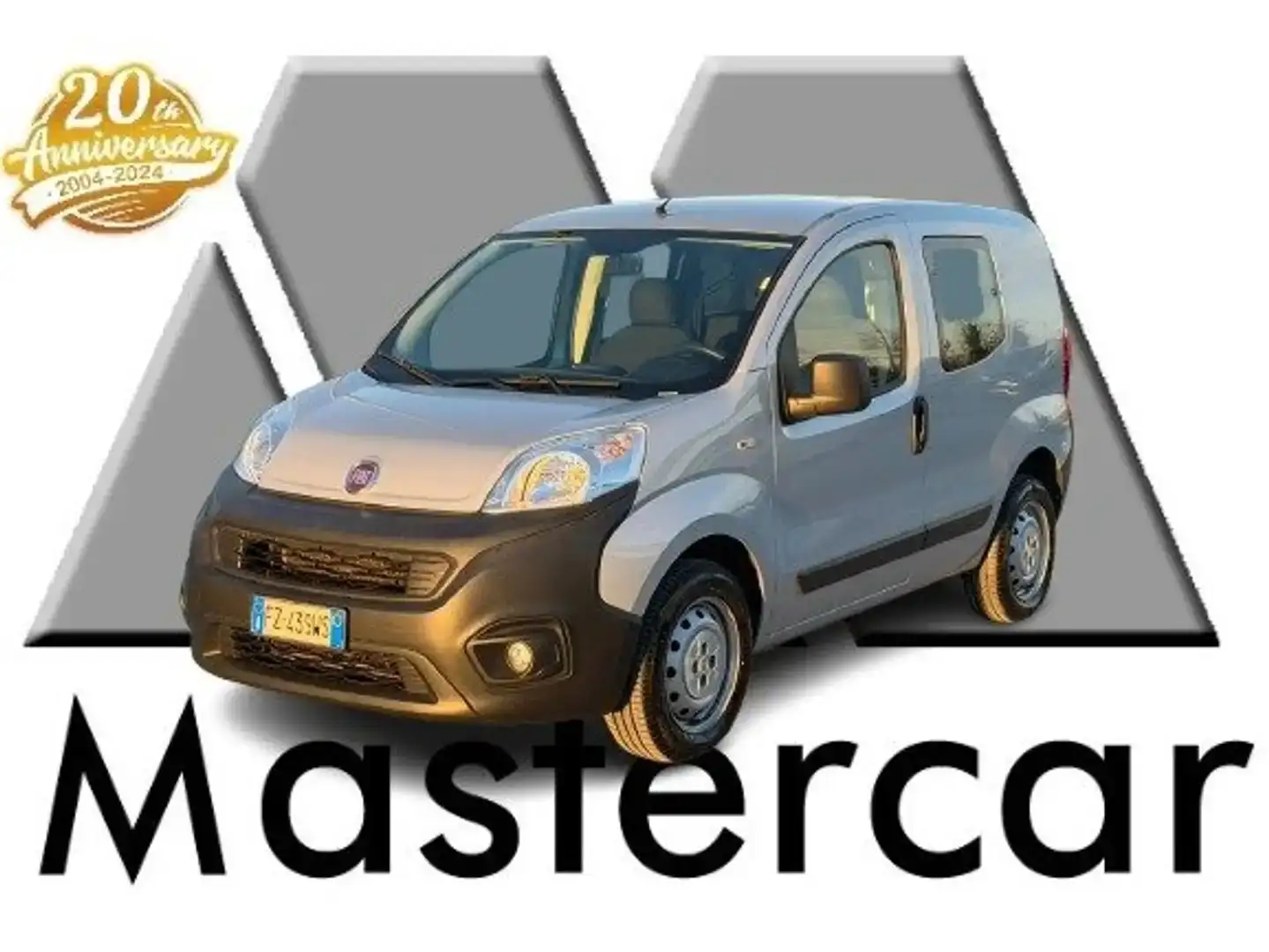 Fiat Qubo FIORINO Semiv.1.3 Mjet 80 CV E6d-temp tg FZ439WS Argent - 1