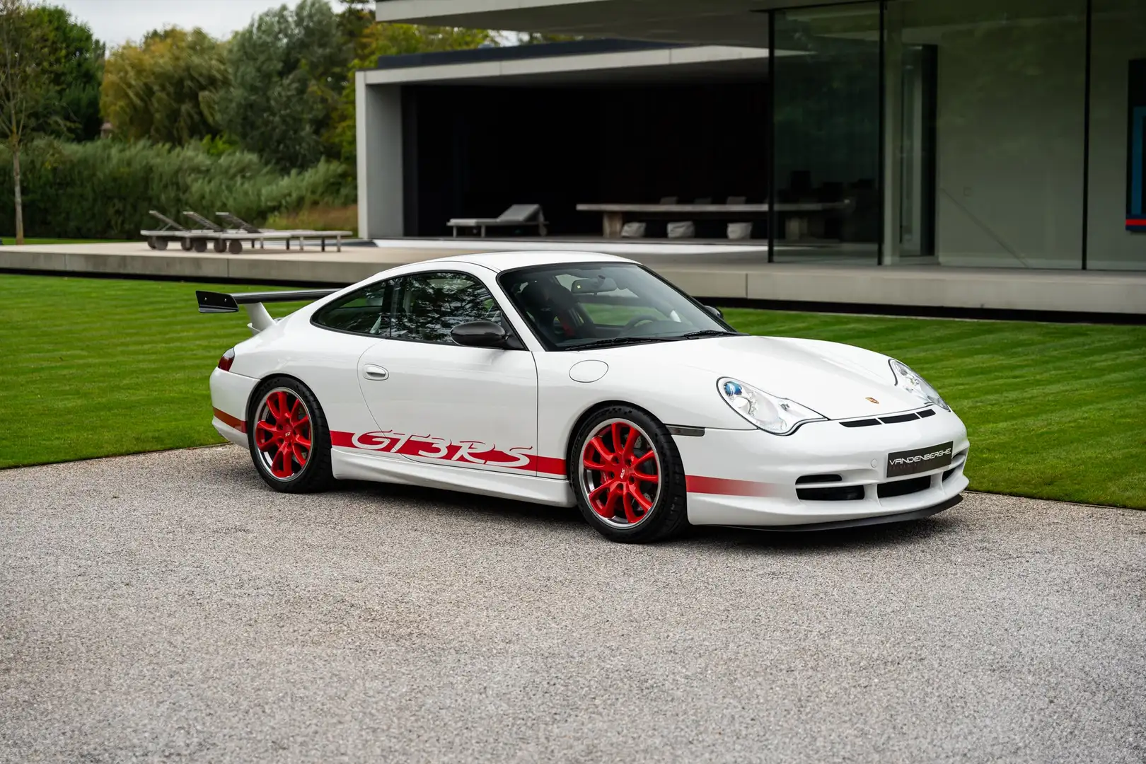 Porsche 996 GT3 RS/1 OF 682/AS NEW/COLLECTOR ITEM/NEW SERVICE Blanc - 1