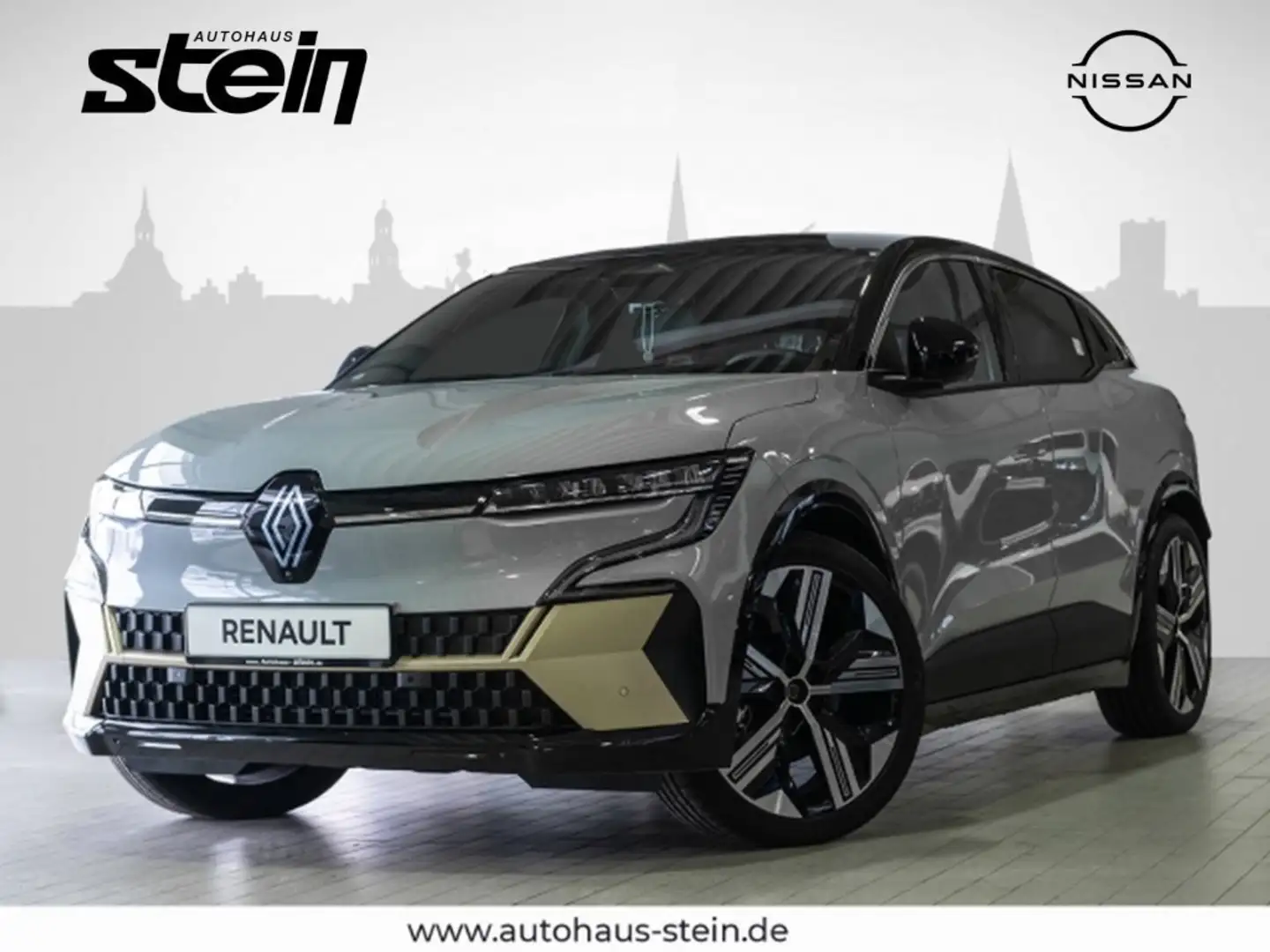 Renault Megane E-Tech Iconic EV60 220HP digitales Cockpit Massage Grau - 1