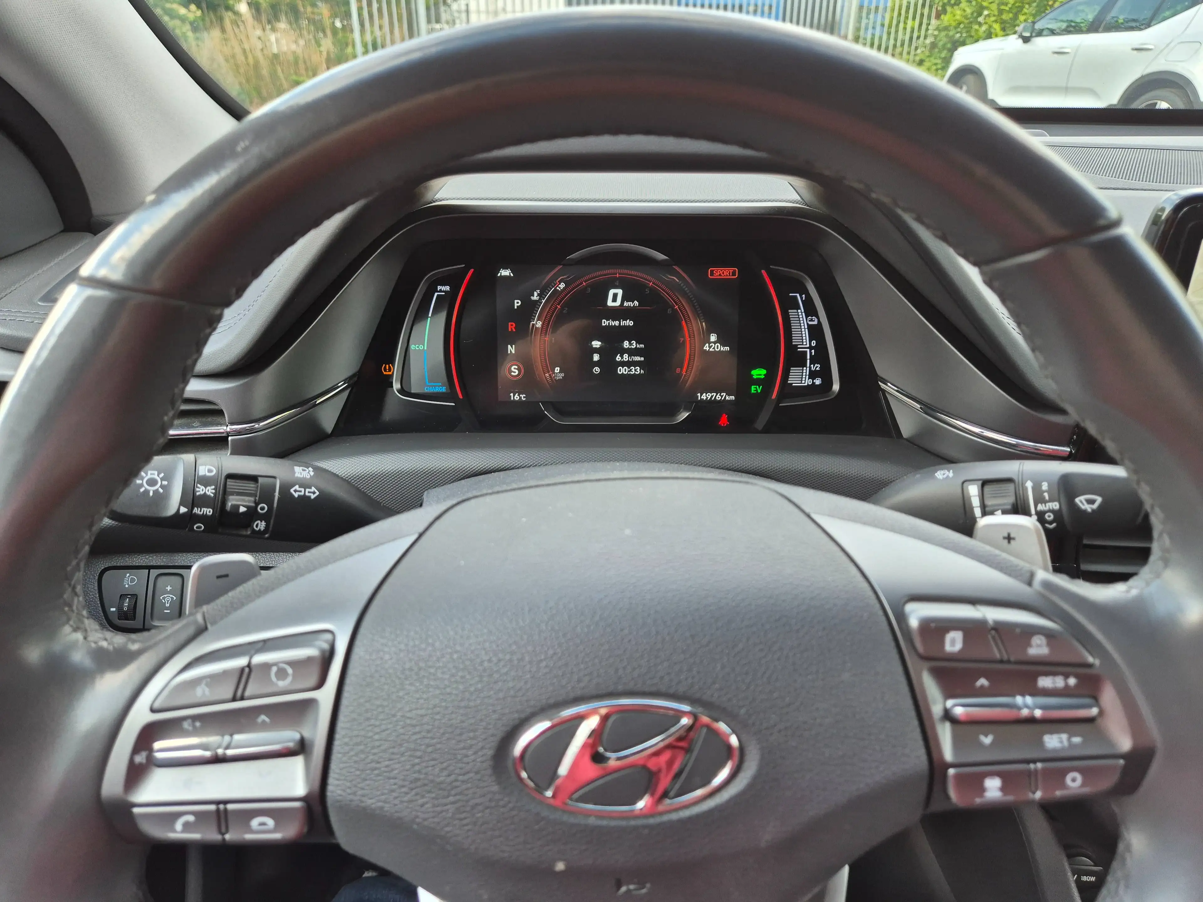 Hyundai IONIQ 1.6 GDi HEV // HYBRID // 2022 !! — photo 14