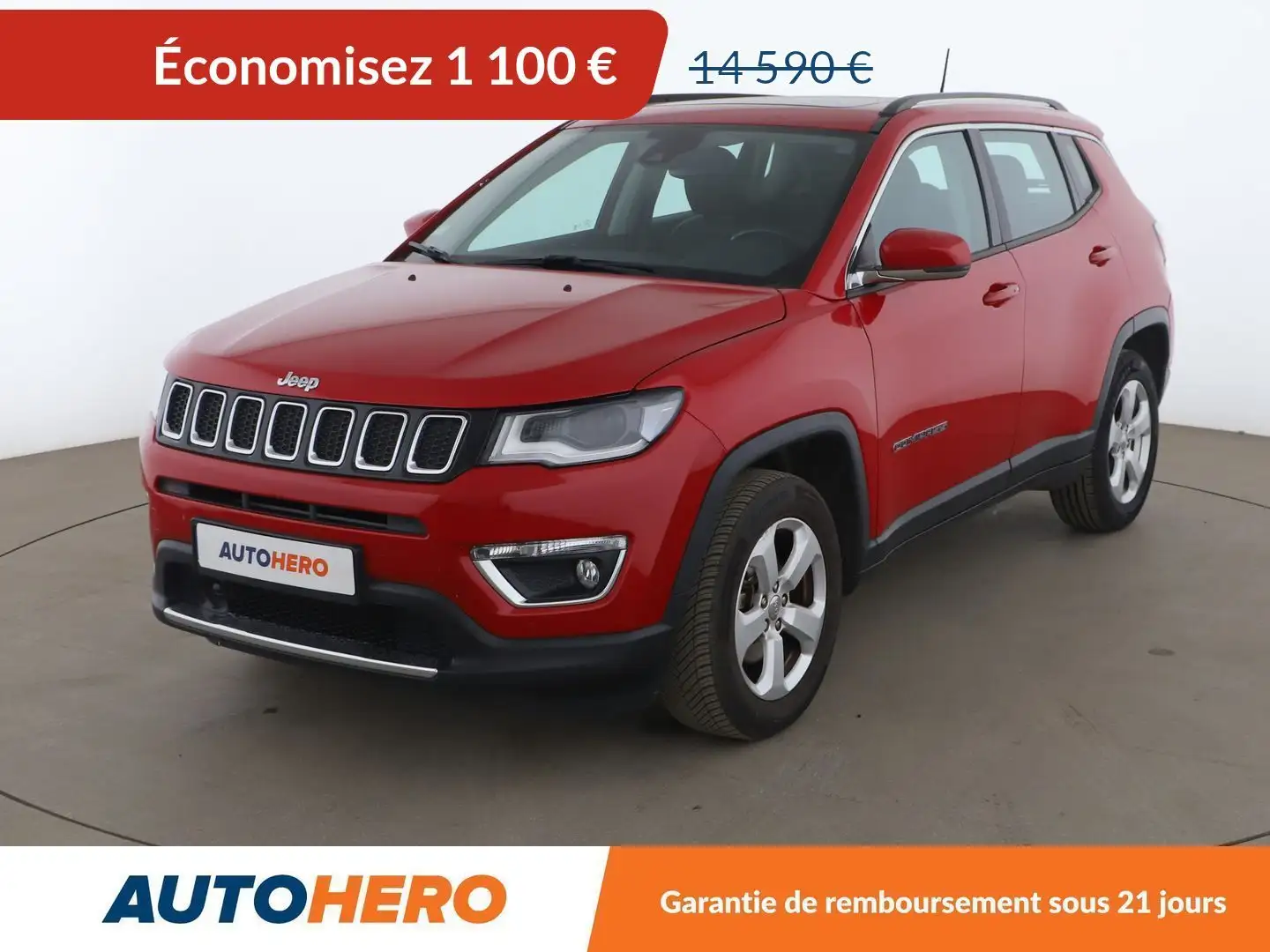 Jeep Compass 1.4 MultiAir Limited Rouge - 1