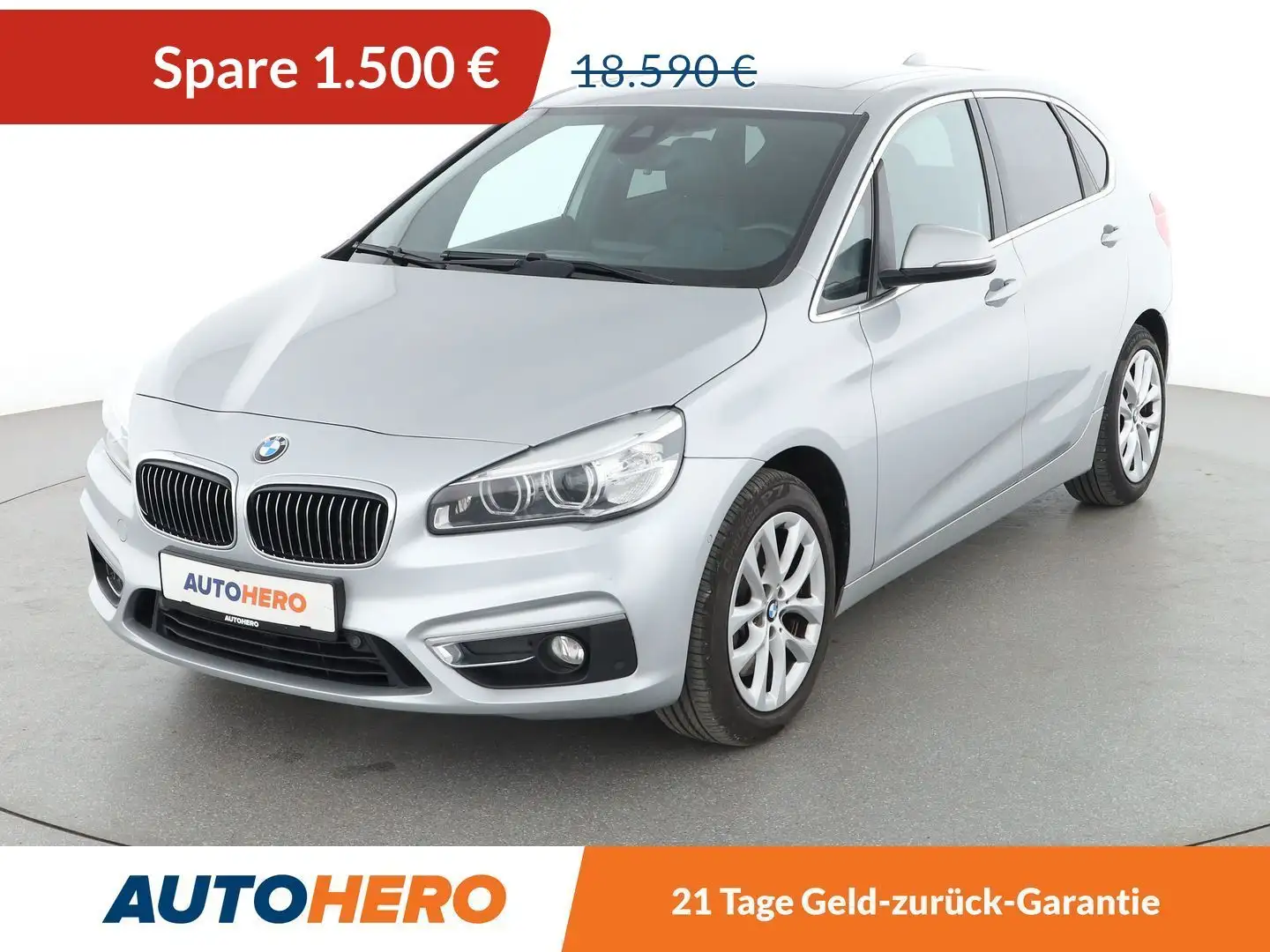 BMW 225 225i Active Tourer xDrive Luxury Line Aut.*PDC* Grau - 1