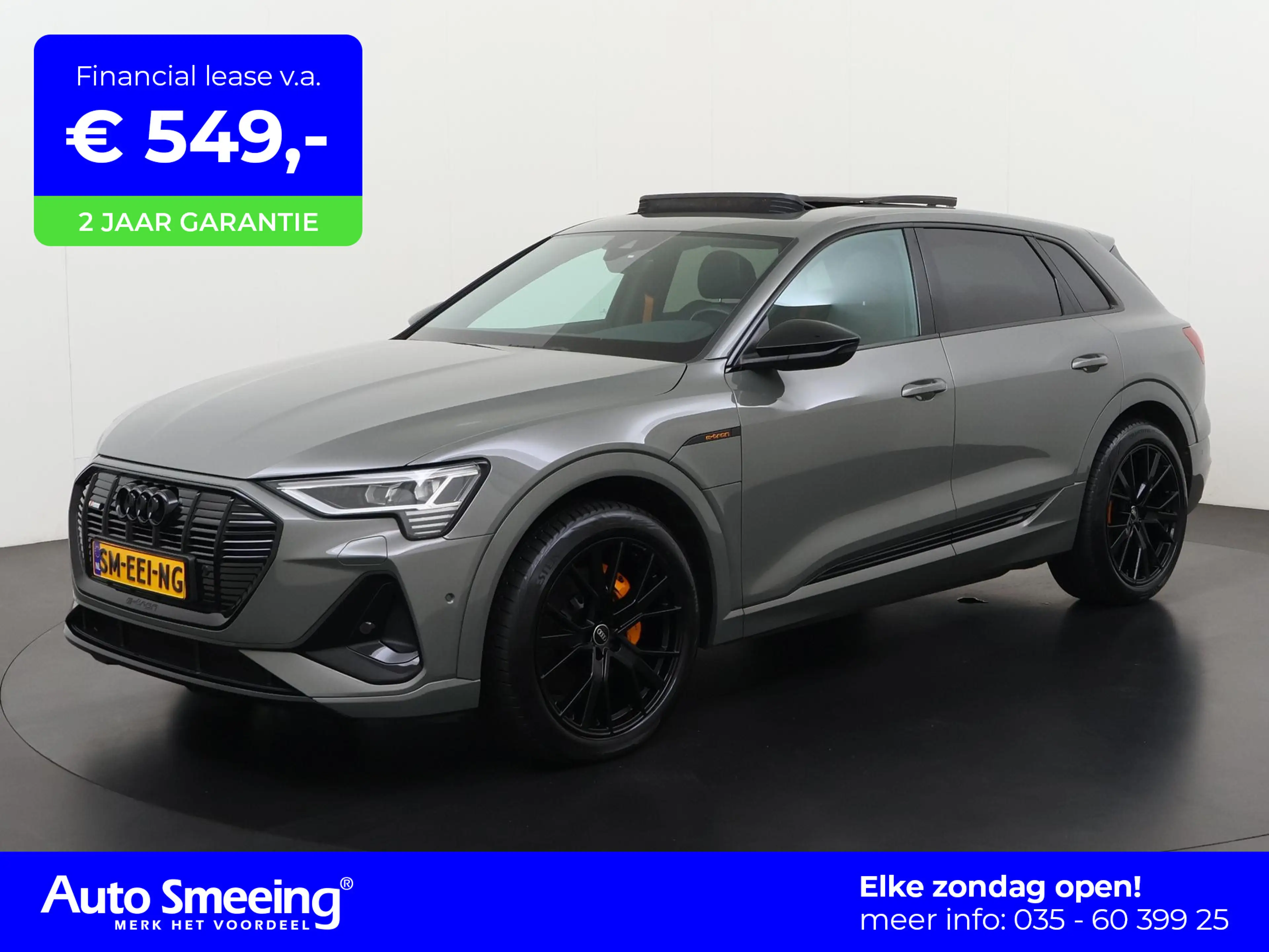 Audi e-tron 55 quattro S-Line Black Edition 95 kWh | Panoramad