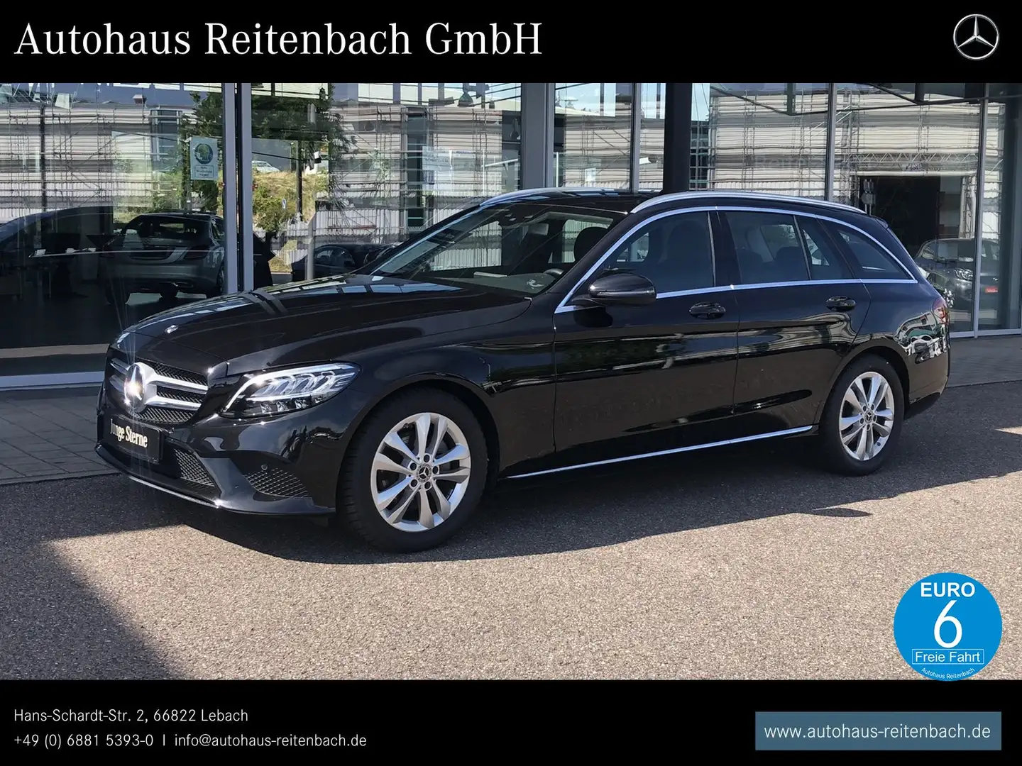 Mercedes-Benz C 180 C180T AVANTGARDE+NAVI+LED+9G TOTW+KAMERA+EASYPAC Schwarz - 1