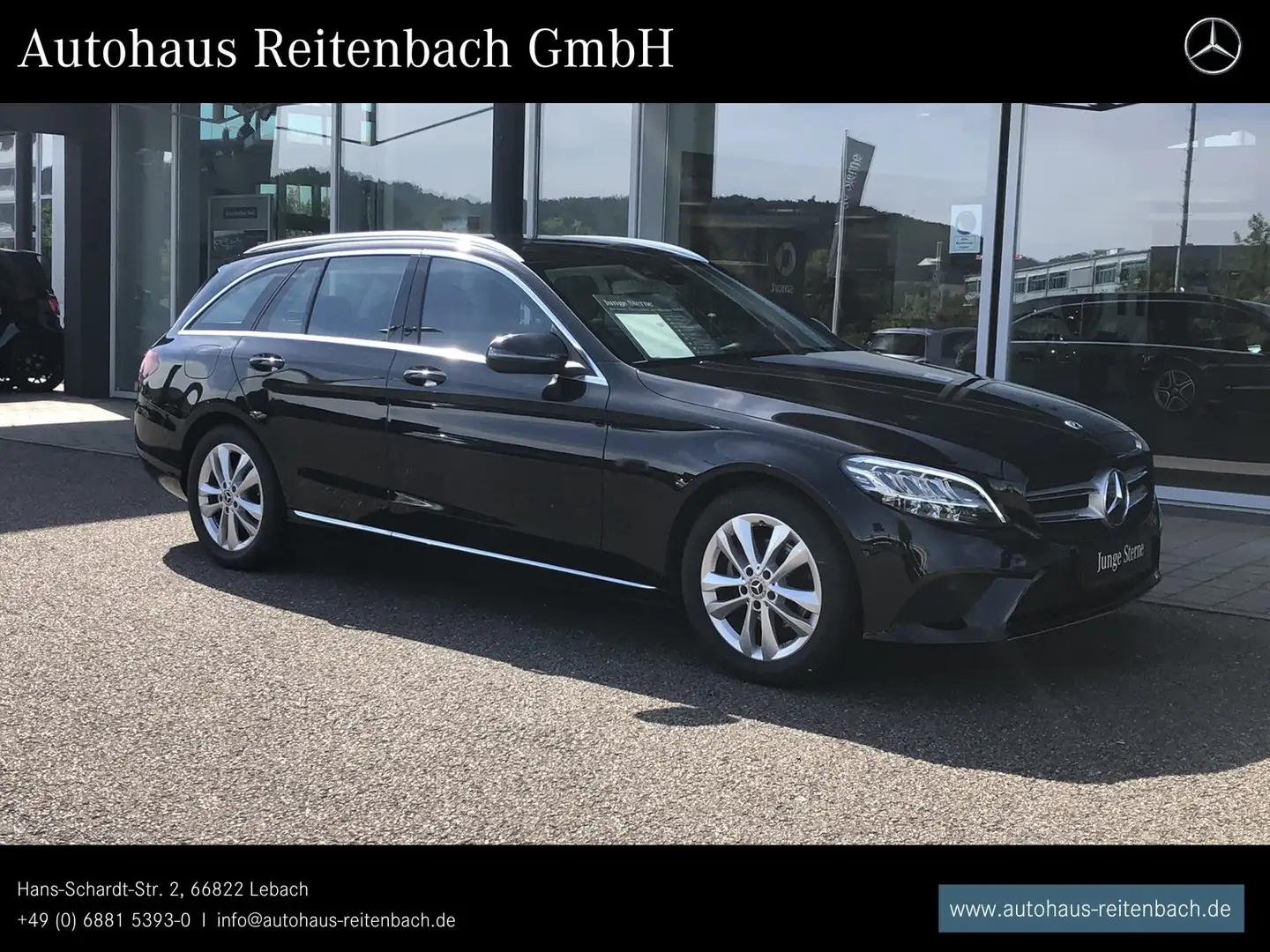 Mercedes-Benz C 180 C180T AVANTGARDE+NAVI+LED+9G TOTW+KAMERA+EASYPAC Schwarz - 2