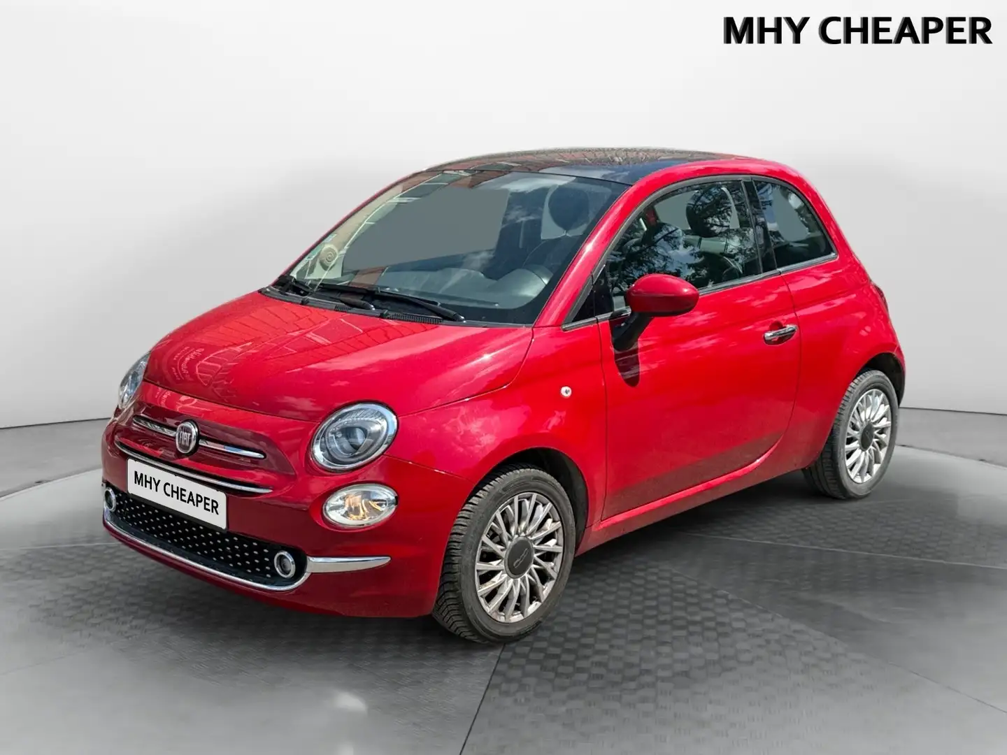 Fiat 500 1.2 69 ch Dualogic Riva Rouge - 1