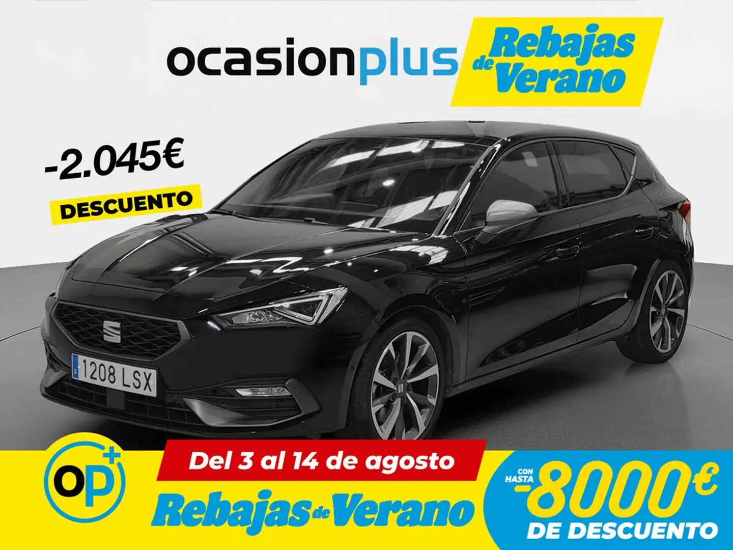 SEAT Leon 1.5 TSI S&S FR 150 Negro - 1