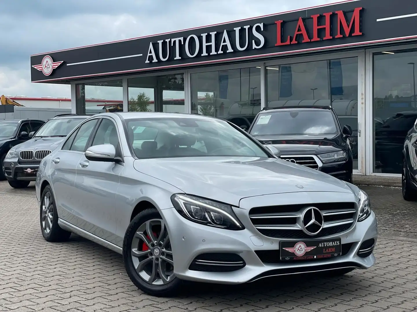 Mercedes-Benz C 180 CGI 7G-TRONIC"AVANTGARDE"NAVI"TEMPOM." Silber - 1