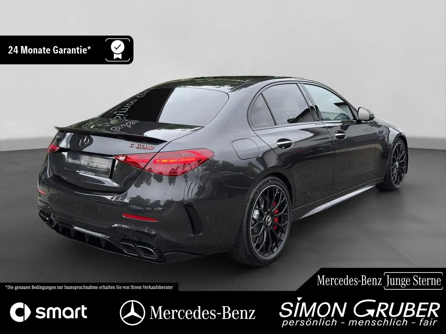Mercedes-Benz C 63 AMG C 63 SE Performance Sitze Aero Real Sound Carbon Gris - 2