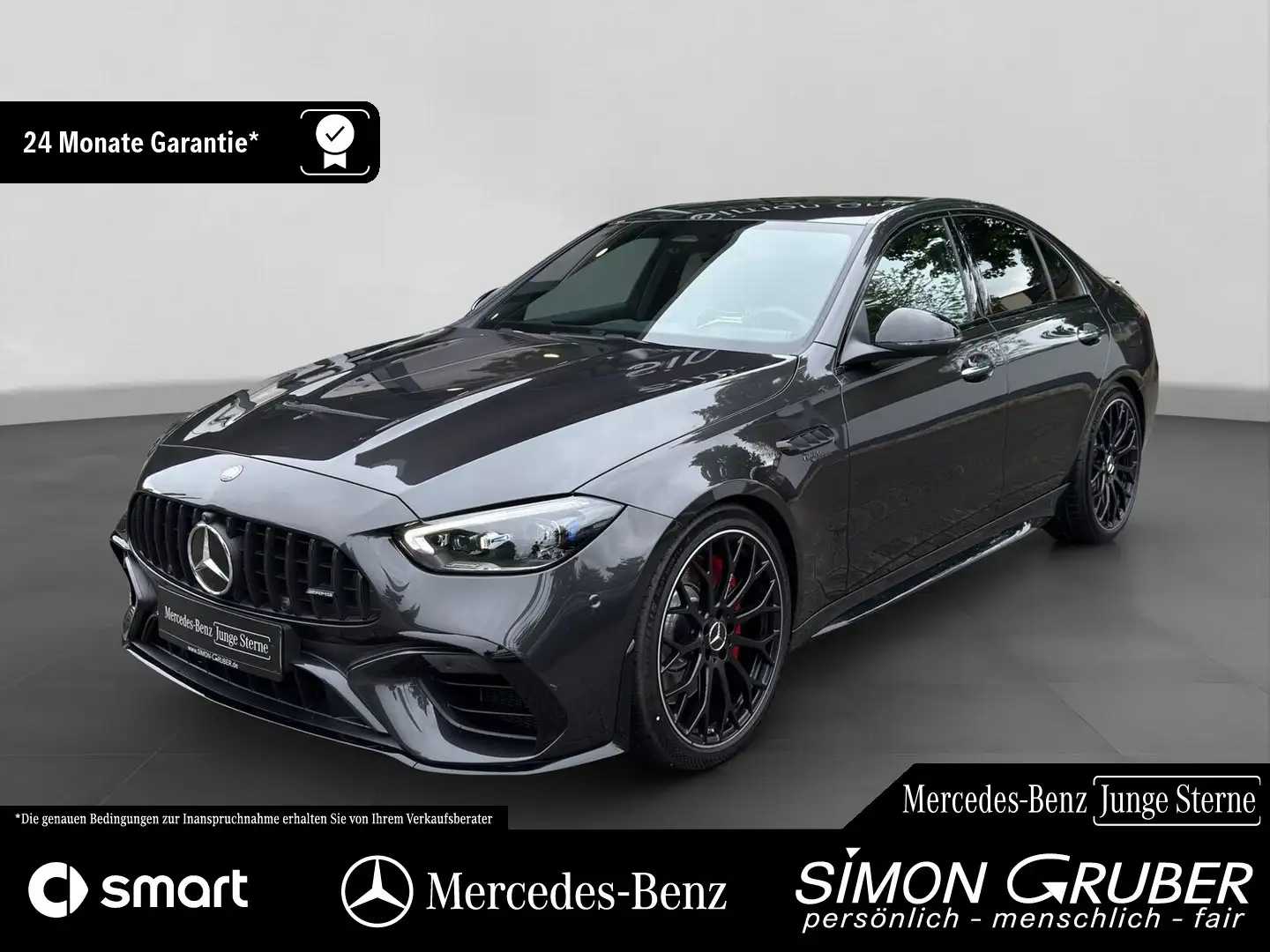 Mercedes-Benz C 63 AMG C 63 SE Performance Sitze Aero Real Sound Carbon Gris - 1