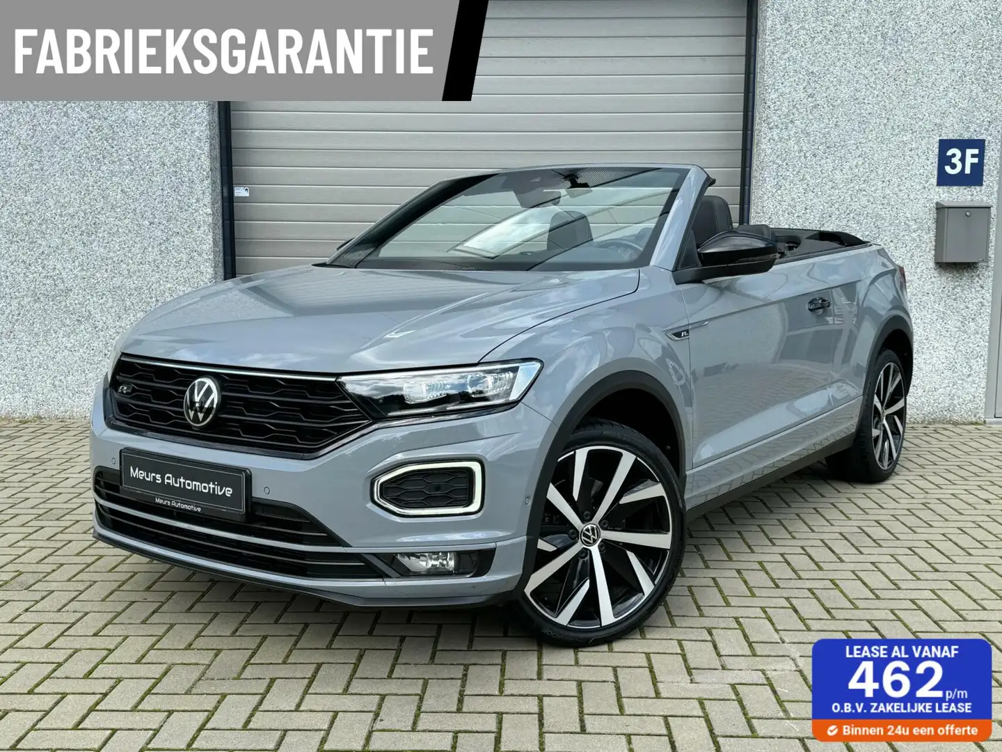 Volkswagen T-Roc Cabrio 1.5 TSI R-line 19 inch/Leder/BlackPack/Virt Gris - 1