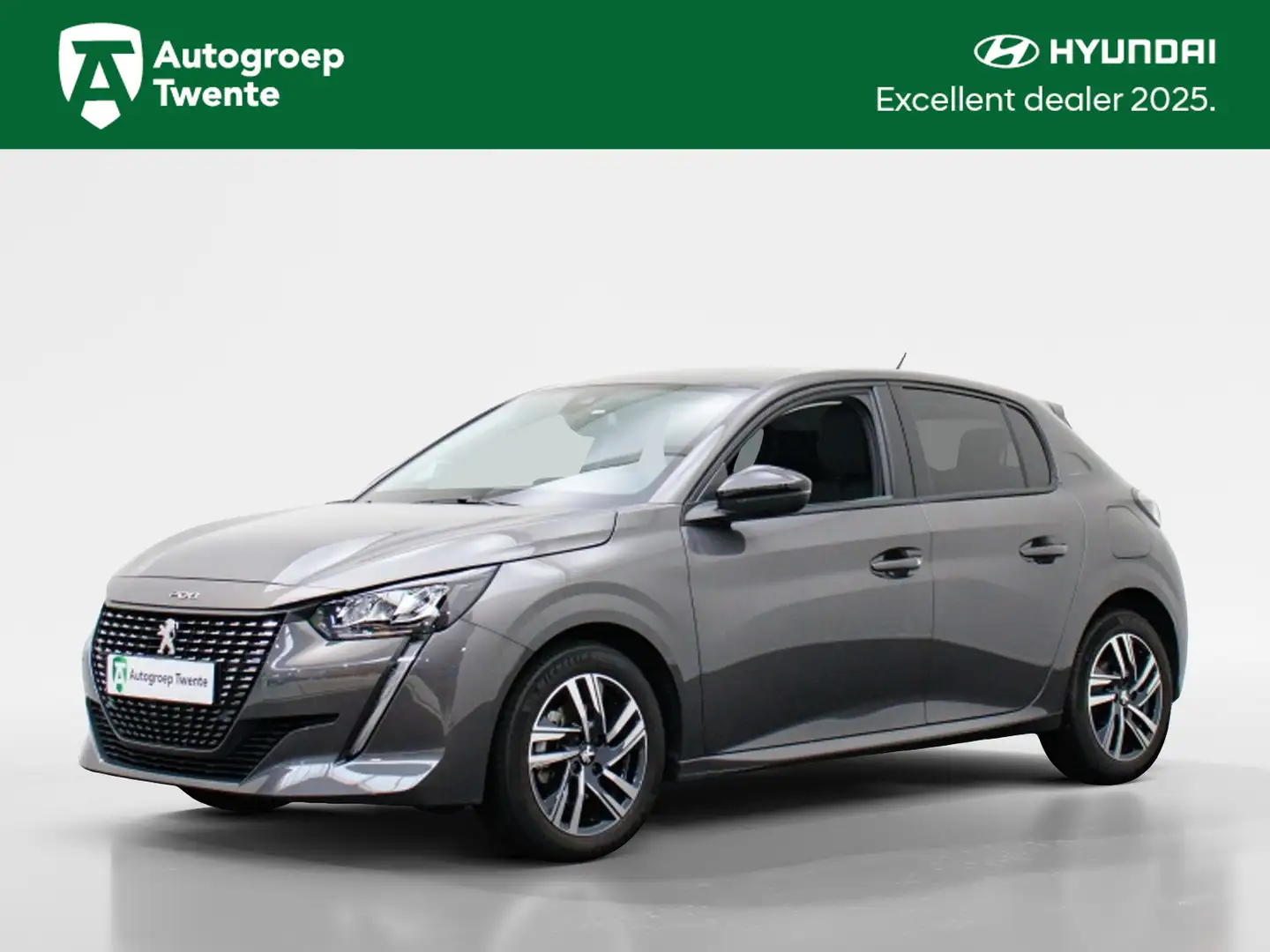 Peugeot 208 1.2 PT 100 Allure | Navigatie + Carplay | Private Gris - 1