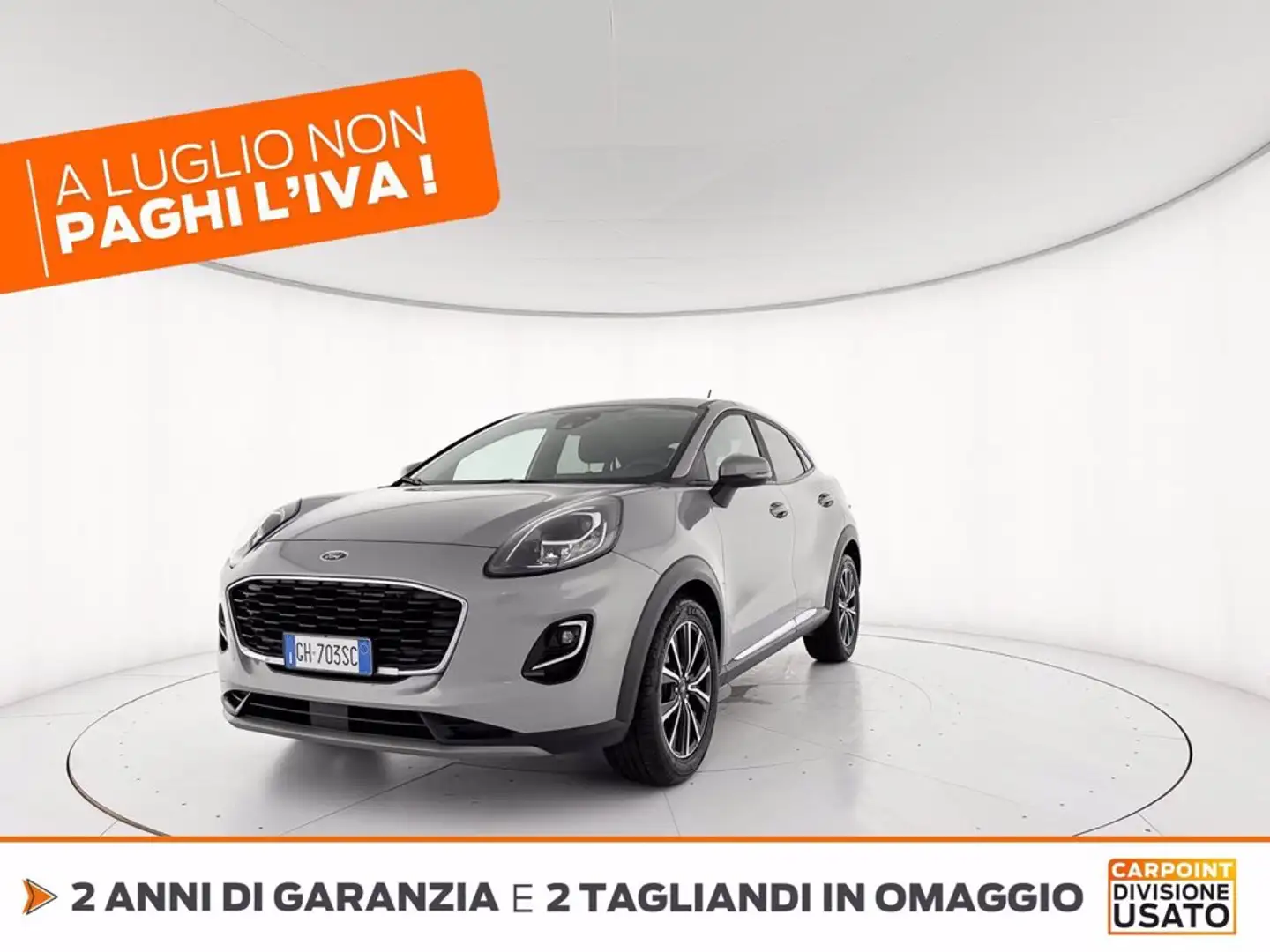 Ford Puma 1.0 ecoboost h titanium s&s 125cv Grigio - 1