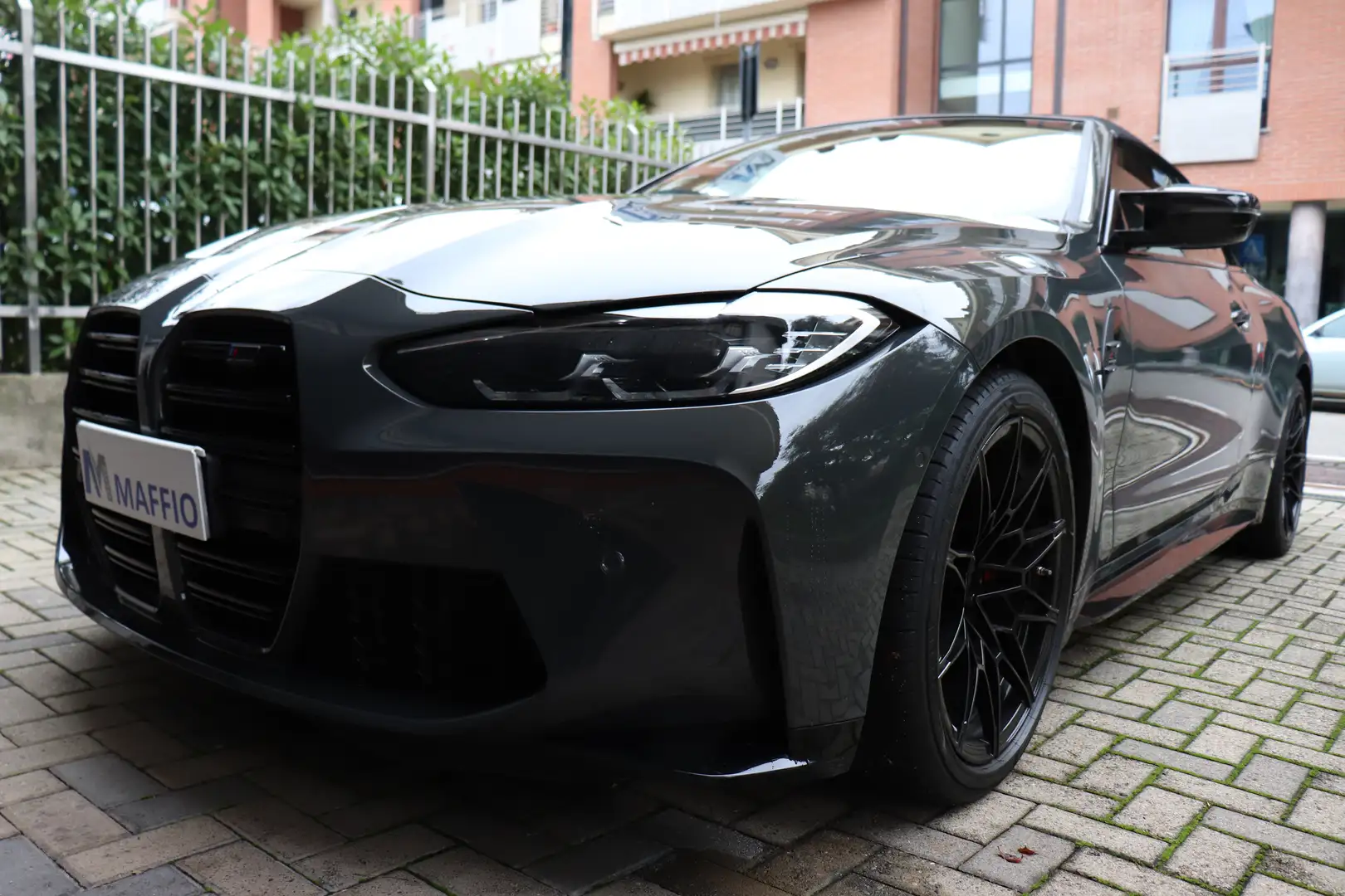BMW M4 CABRIO 3.0 COMPETITION M XDRIVE AUTO+UNICO PROPRIE Gris - 2