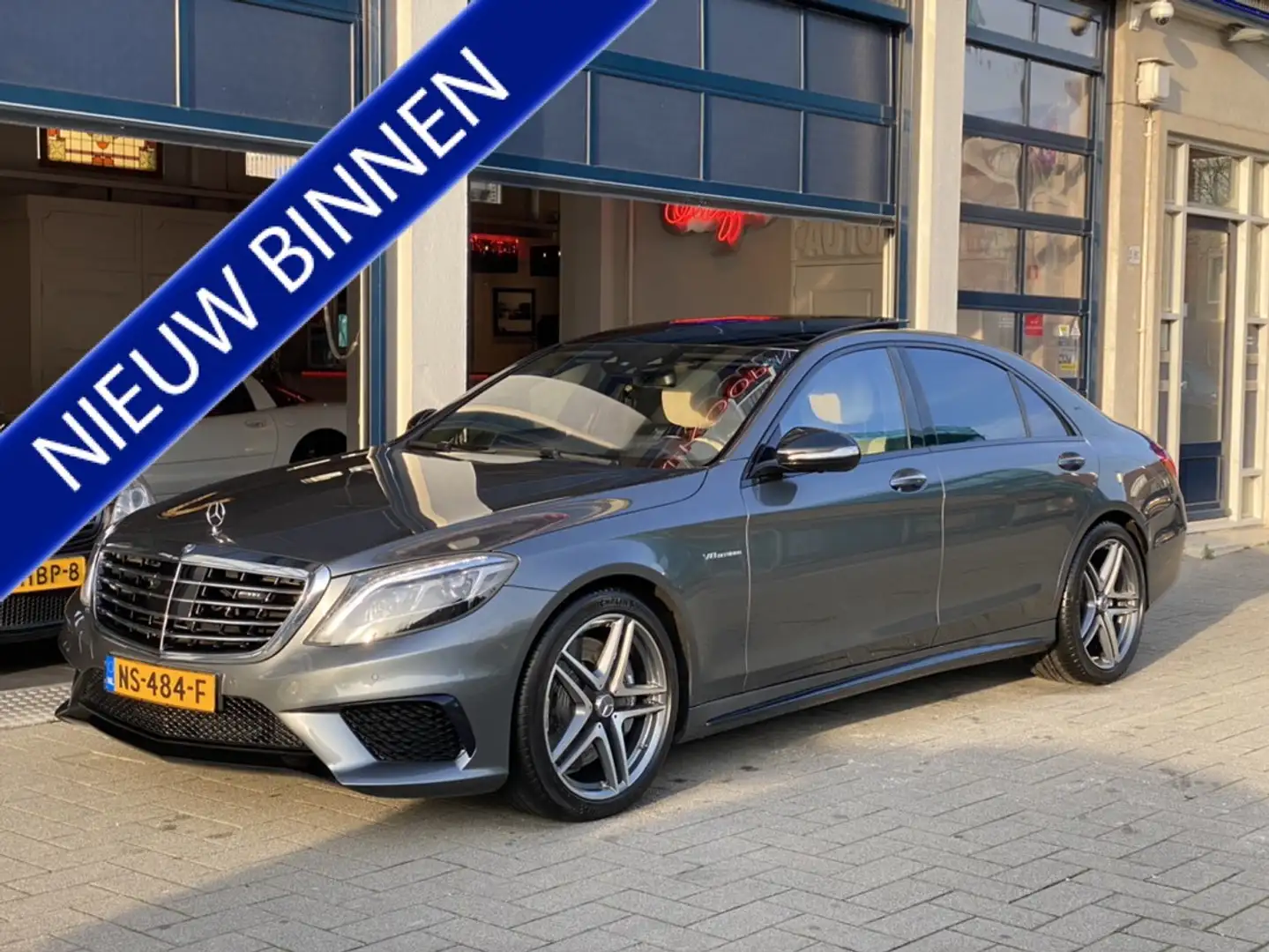 Mercedes-Benz S 63 AMG 4Matic Lang FULL OPTIONS ! 285.000 NP Szary - 1