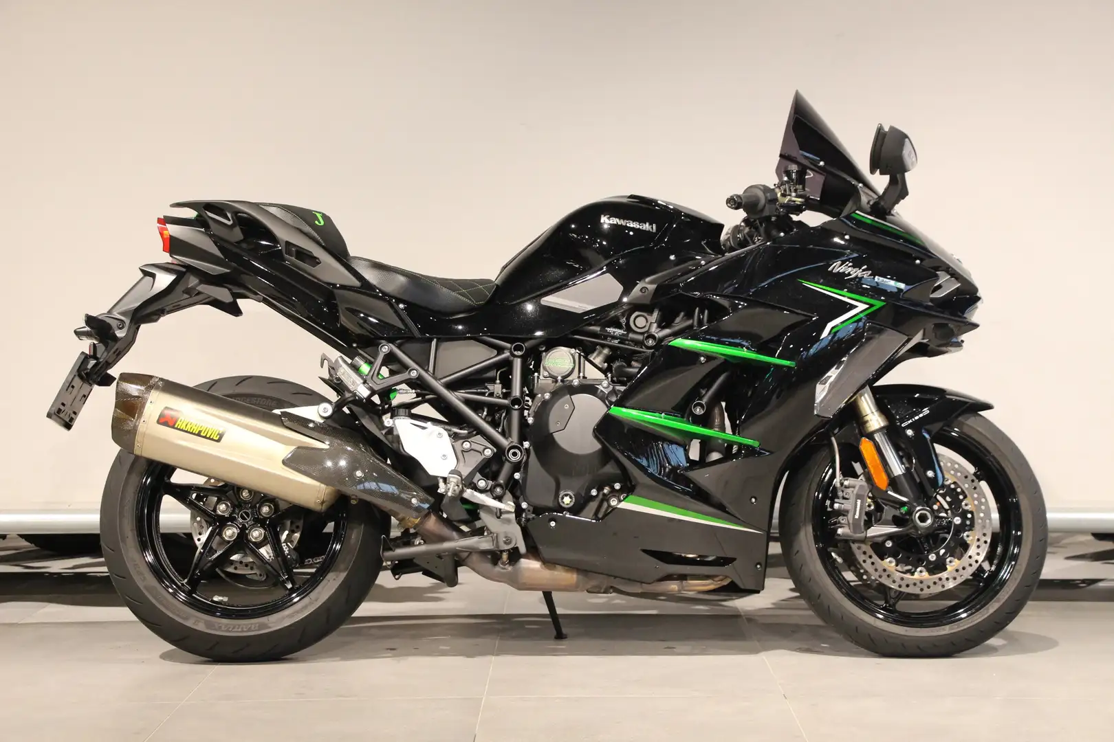 Kawasaki Ninja H2 SX BTW MOTOR !! Zwart - 1
