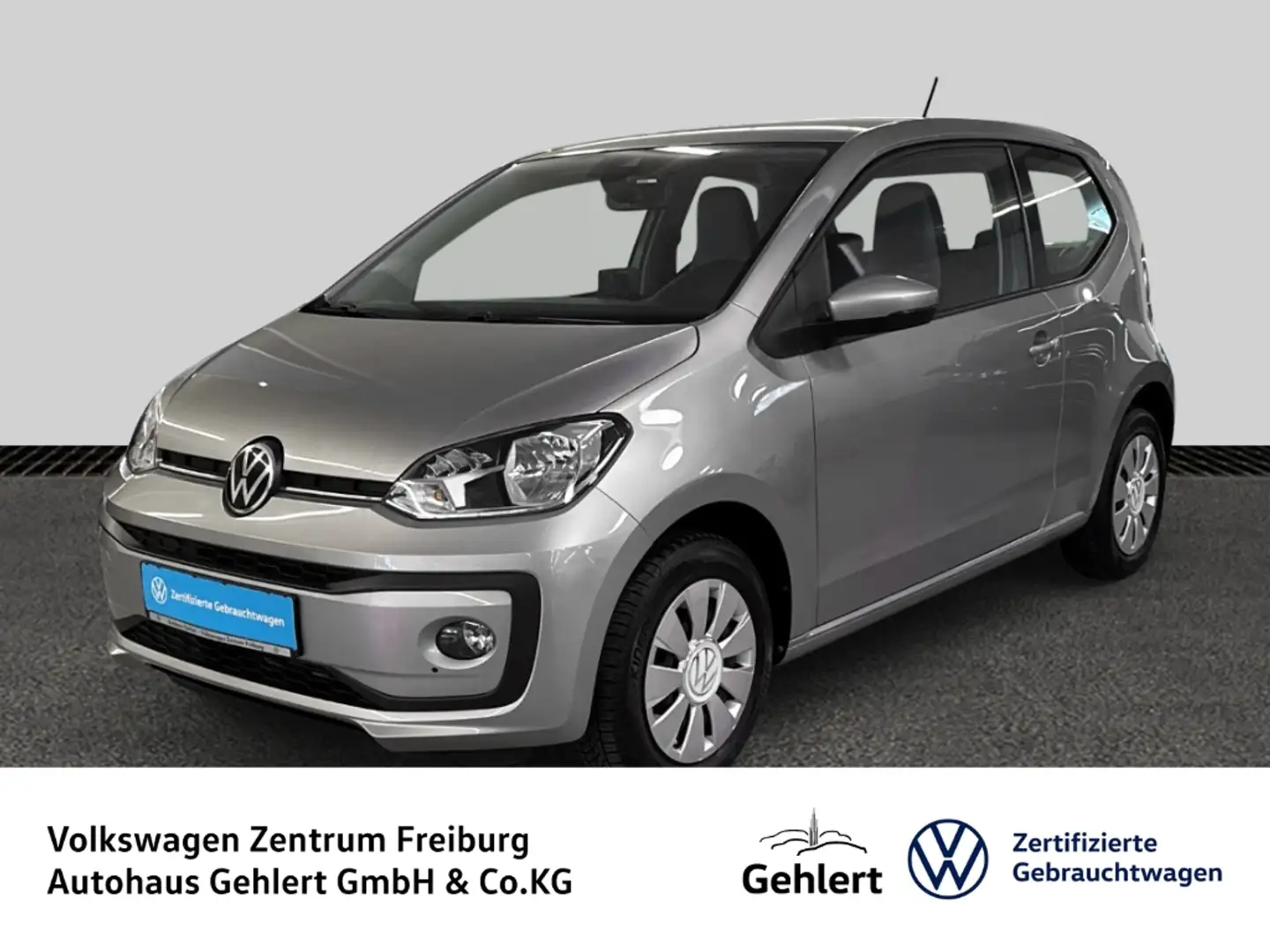 Volkswagen up! 1.0 Klima Sitzheizung Tempomat Rückfahrkamera Silber - 1