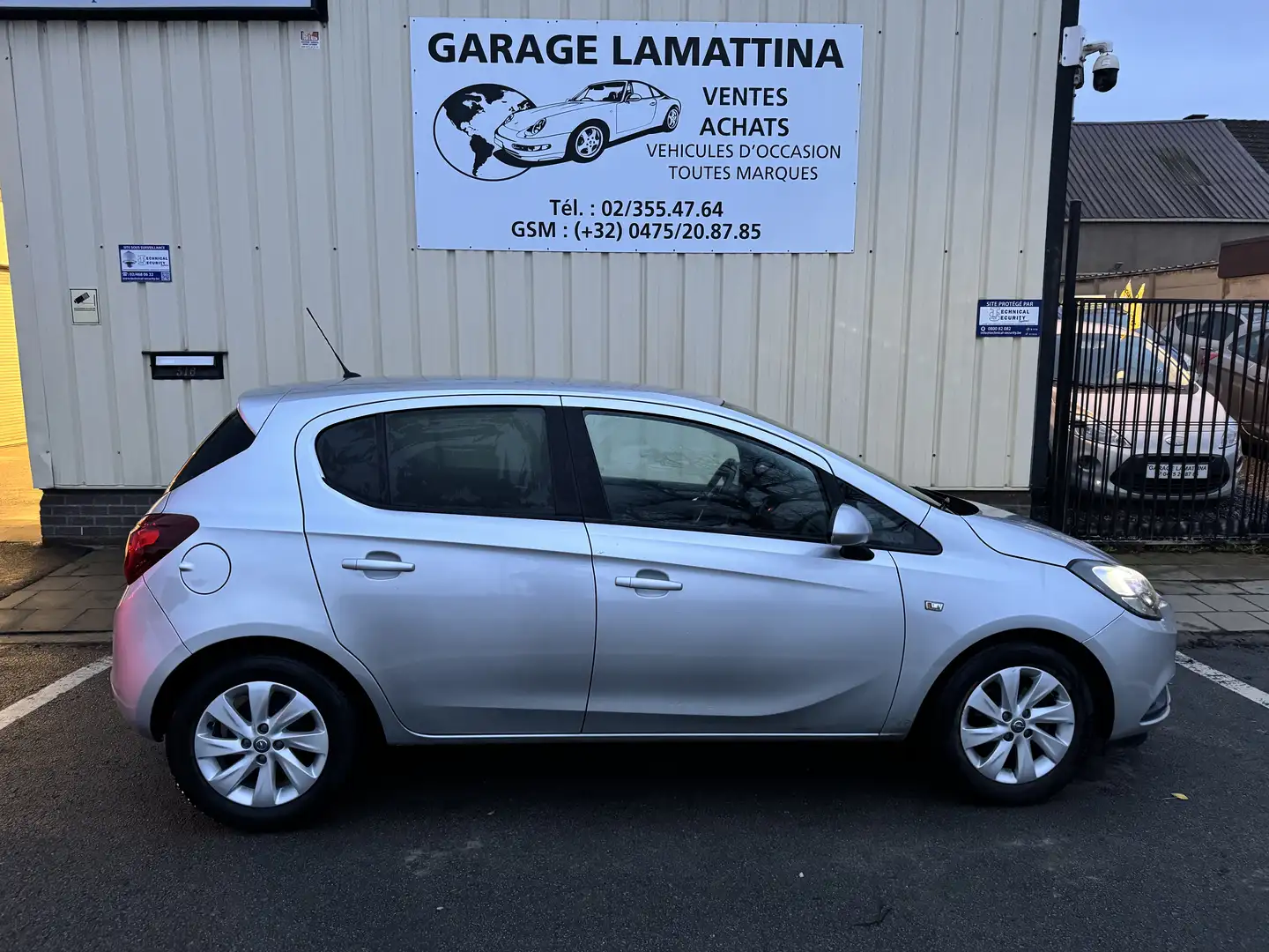 Opel Corsa-e Automatique Argent - 1