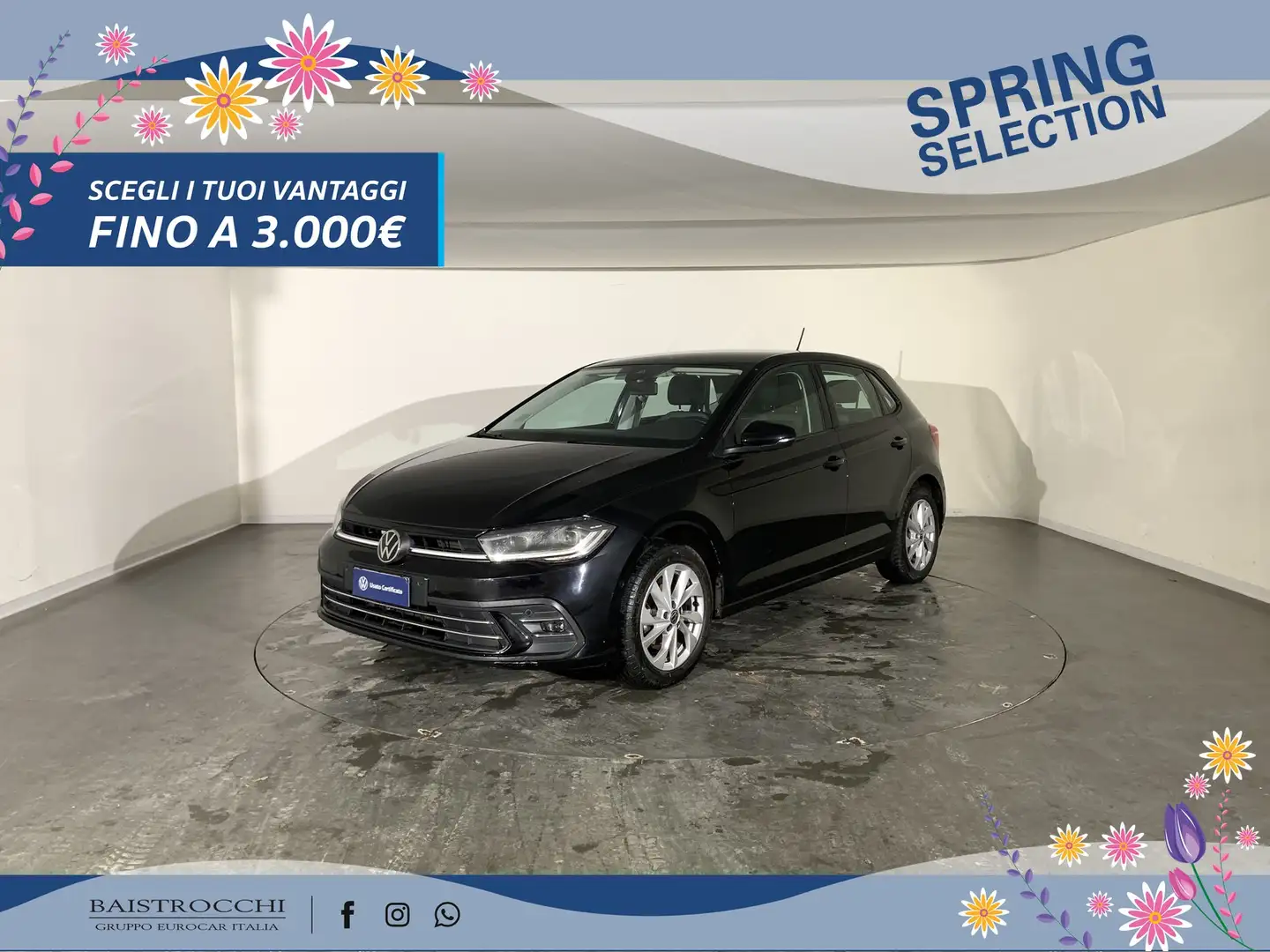 Volkswagen Polo 1.0 tsi style 95cv Nero - 1